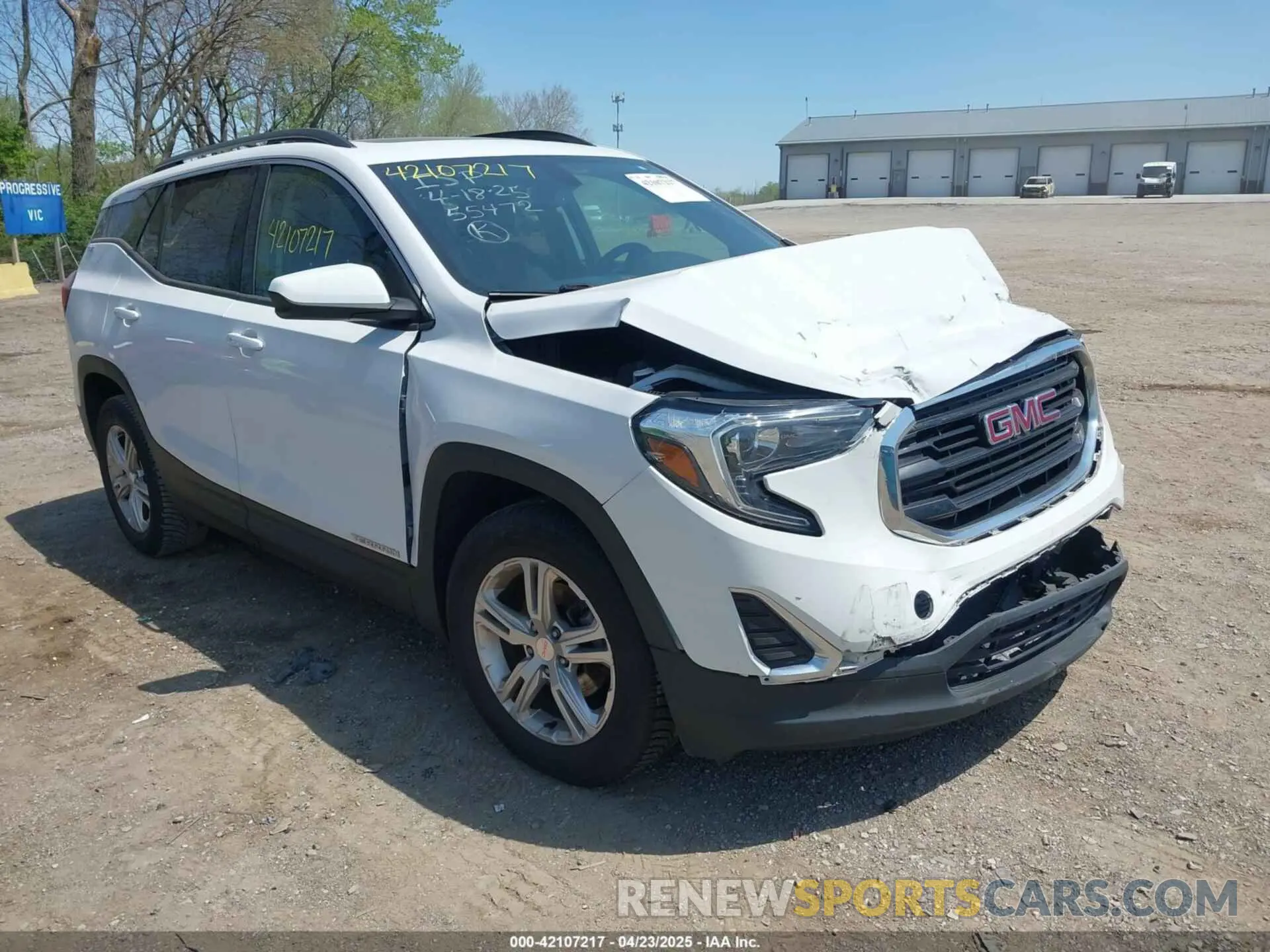 1 fotografías del automóvil dañado 3GKALMEV9KL145779 GMC TERRAIN 2019