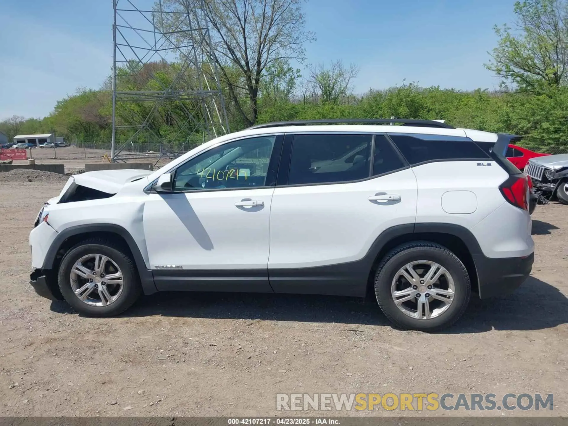 14 fotografías del automóvil dañado 3GKALMEV9KL145779 GMC TERRAIN 2019