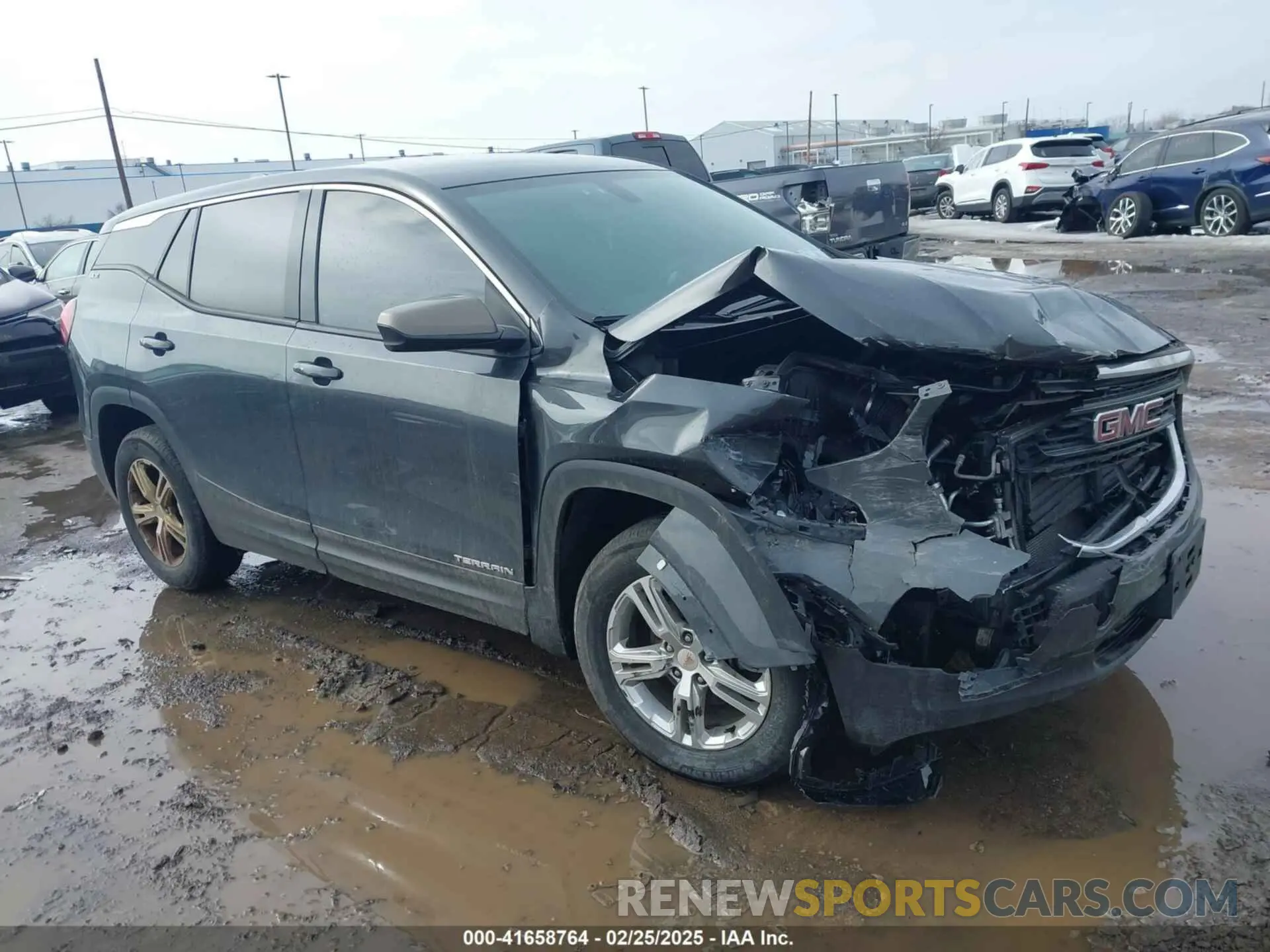 1 fotografías del automóvil dañado 3GKALMEV9KL148777 GMC TERRAIN 2019