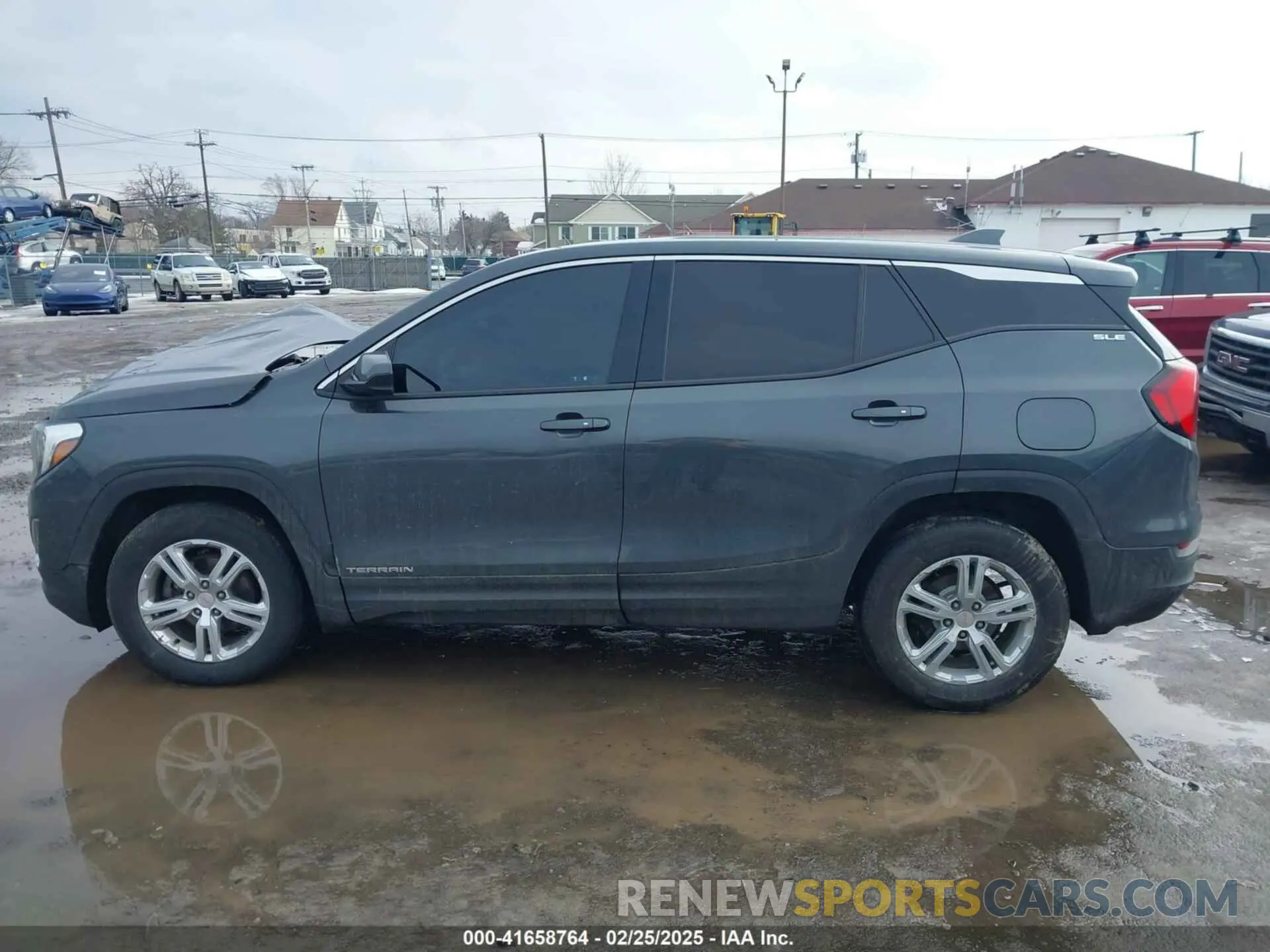 13 fotografías del automóvil dañado 3GKALMEV9KL148777 GMC TERRAIN 2019