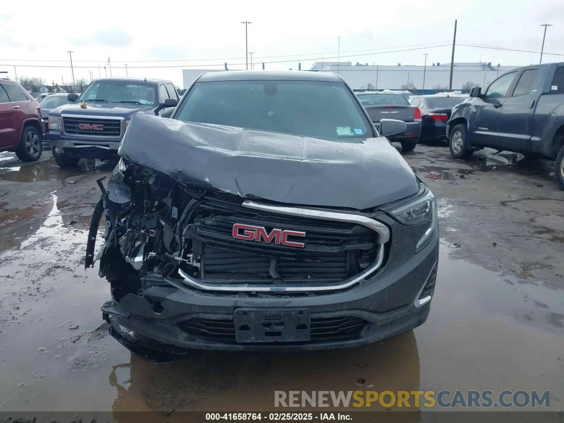 6 fotografías del automóvil dañado 3GKALMEV9KL148777 GMC TERRAIN 2019