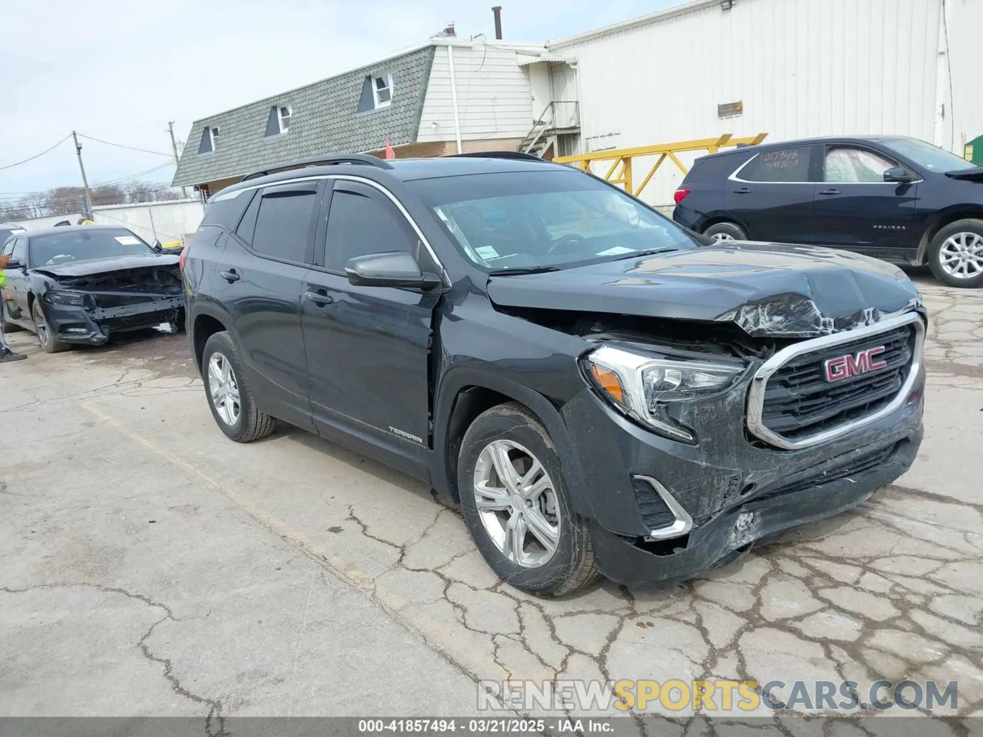 1 fotografías del automóvil dañado 3GKALMEV9KL165031 GMC TERRAIN 2019