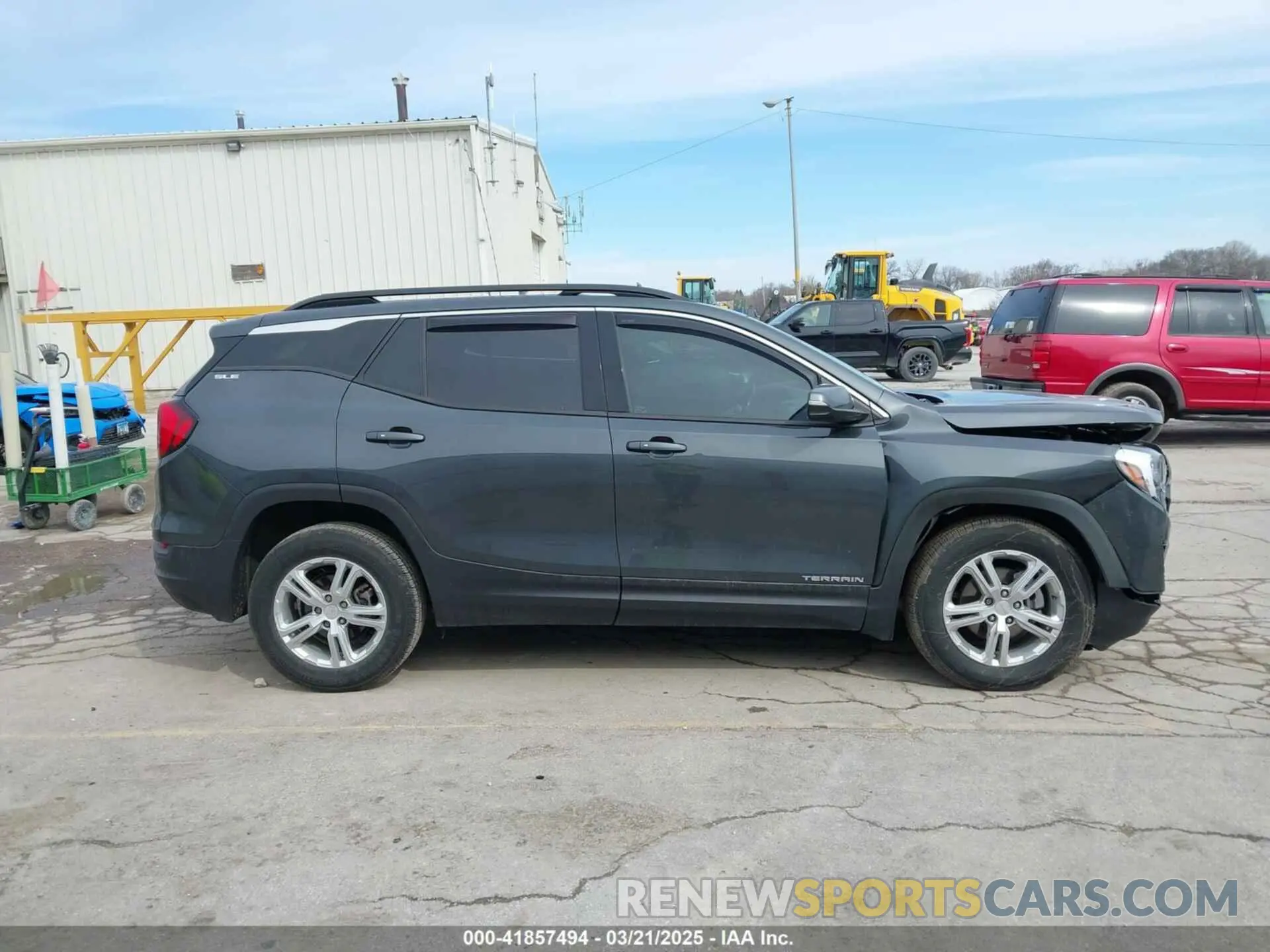 13 fotografías del automóvil dañado 3GKALMEV9KL165031 GMC TERRAIN 2019