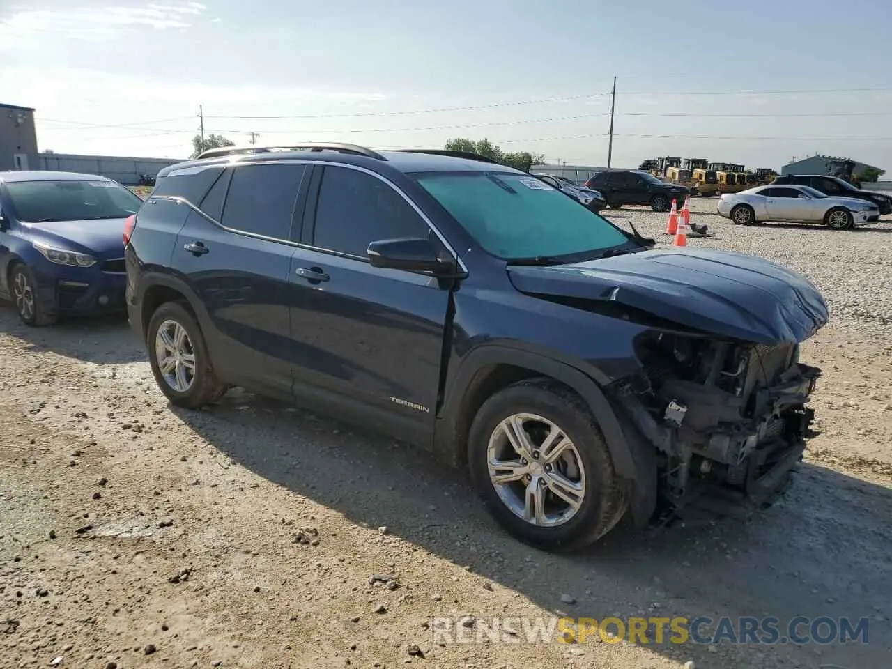 4 fotografías del automóvil dañado 3GKALMEVXKL174790 GMC TERRAIN 2019