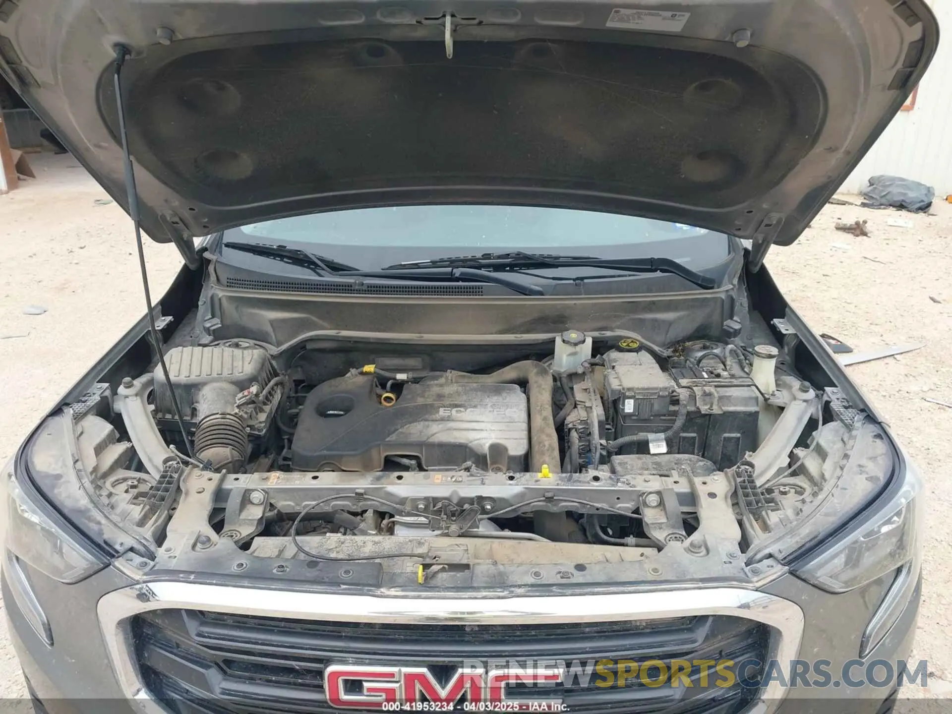 10 fotografías del automóvil dañado 3GKALMEVXKL212521 GMC TERRAIN 2019