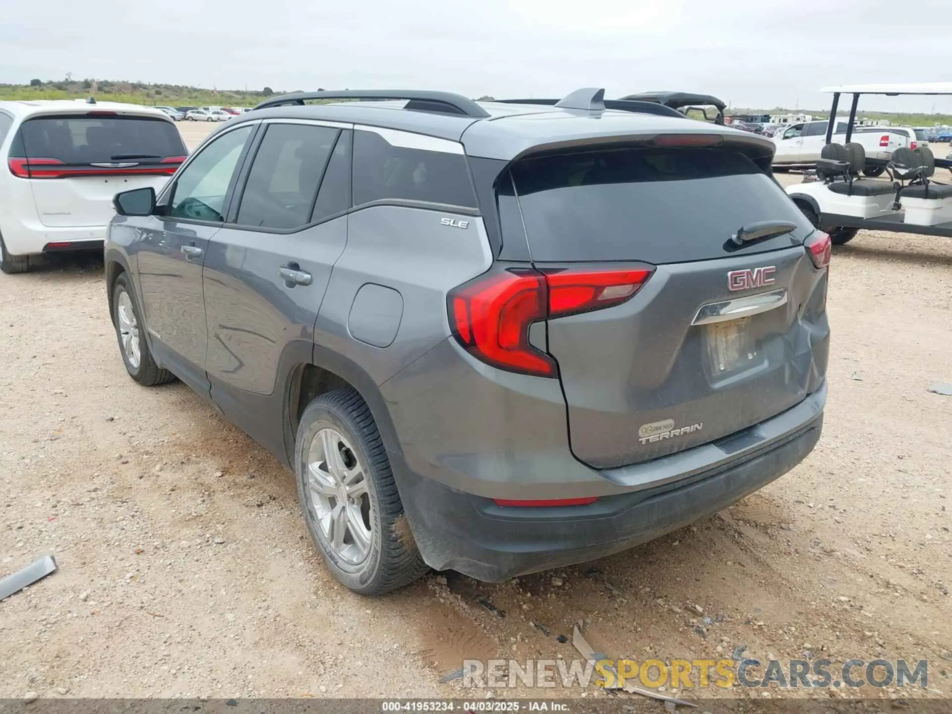 3 fotografías del automóvil dañado 3GKALMEVXKL212521 GMC TERRAIN 2019
