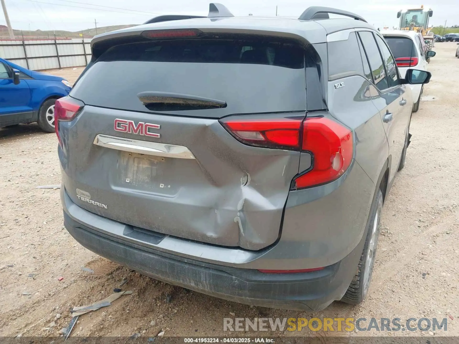 6 fotografías del automóvil dañado 3GKALMEVXKL212521 GMC TERRAIN 2019