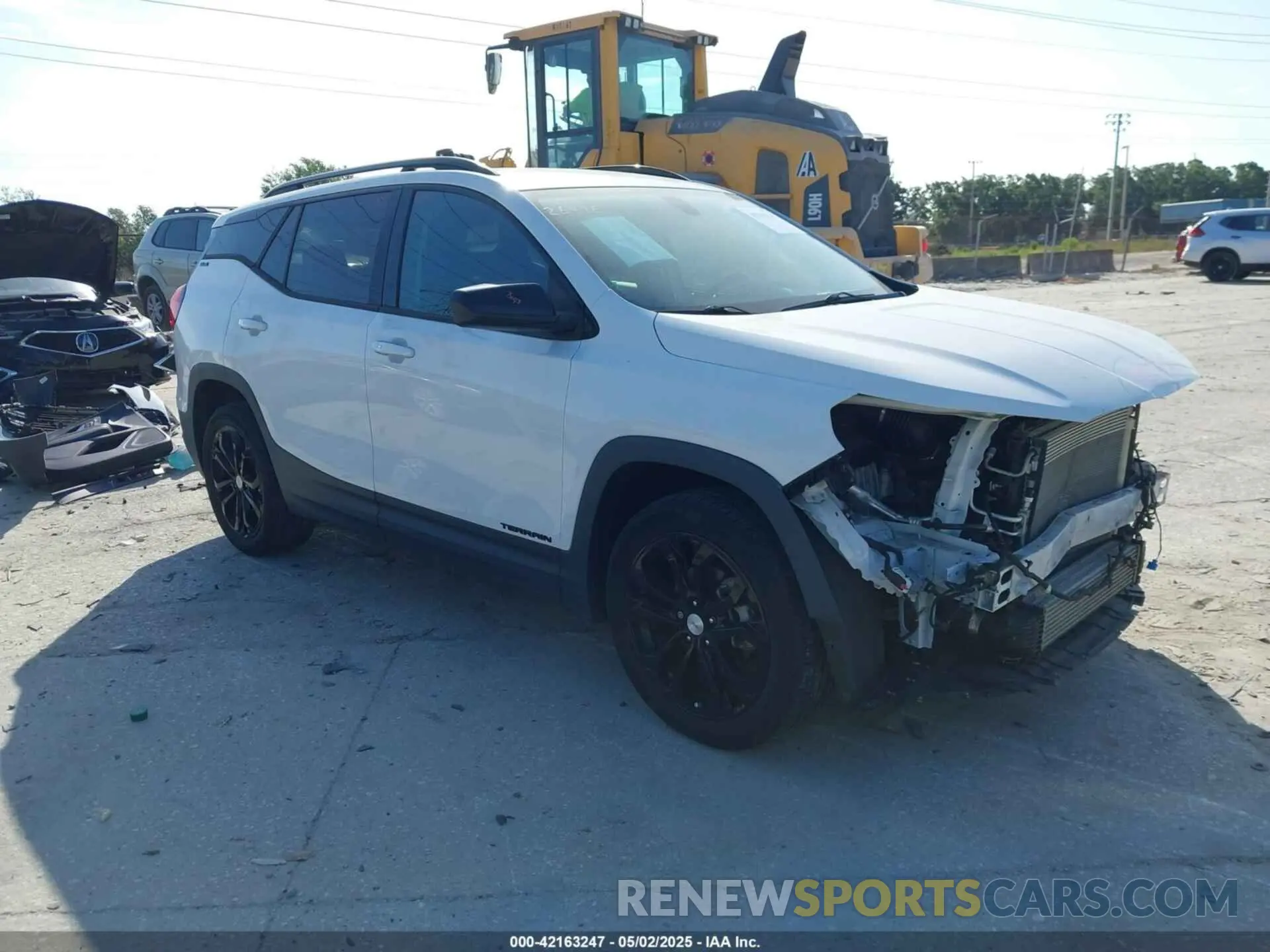 1 fotografías del automóvil dañado 3GKALMEVXKL272332 GMC TERRAIN 2019