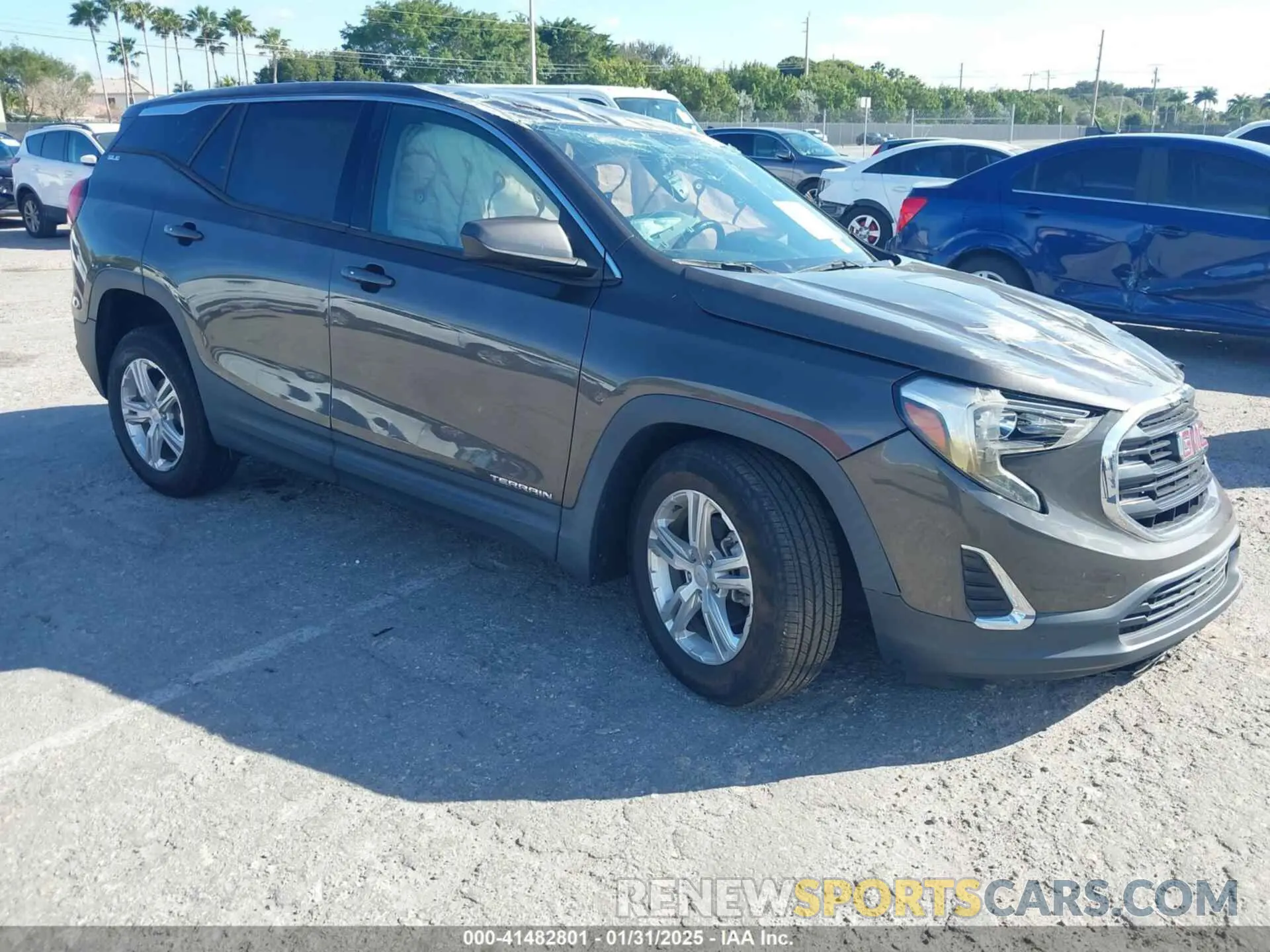 1 fotografías del automóvil dañado 3GKALMEVXKL390915 GMC TERRAIN 2019