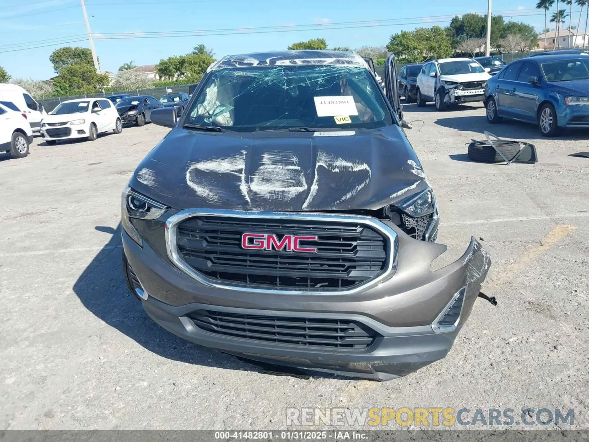 13 fotografías del automóvil dañado 3GKALMEVXKL390915 GMC TERRAIN 2019