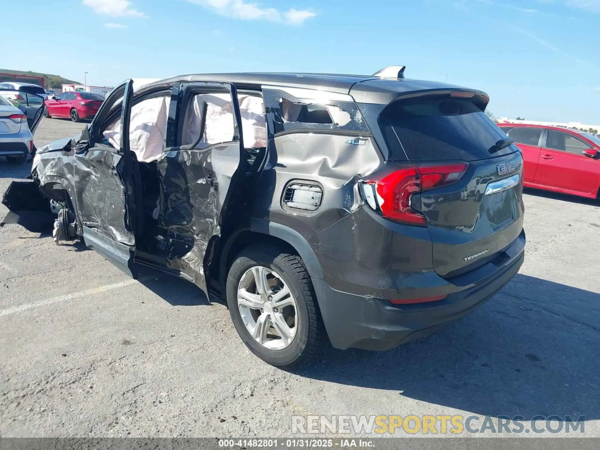 3 fotografías del automóvil dañado 3GKALMEVXKL390915 GMC TERRAIN 2019