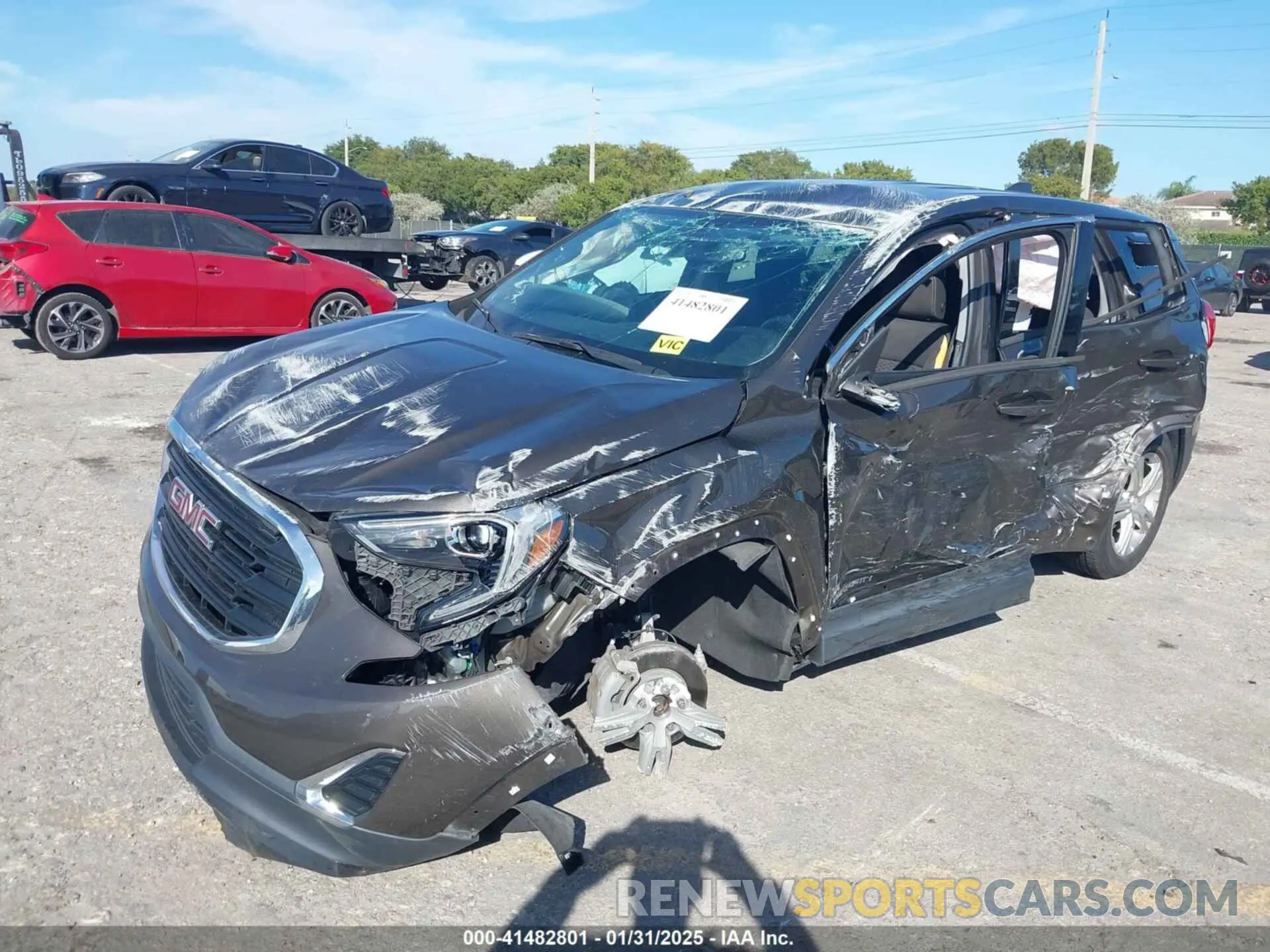 6 fotografías del automóvil dañado 3GKALMEVXKL390915 GMC TERRAIN 2019