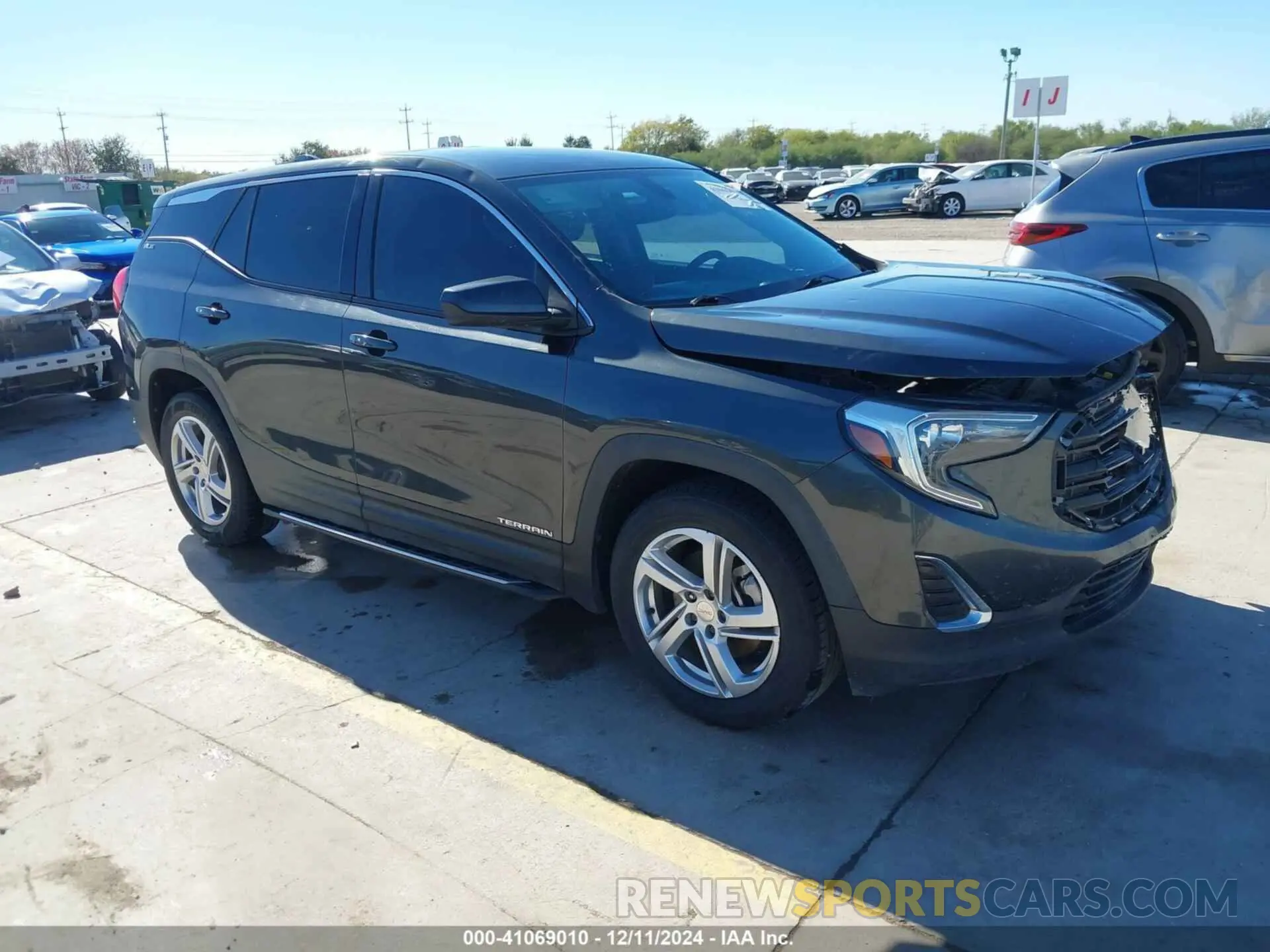 1 fotografías del automóvil dañado 3GKALMEX7KL185859 GMC TERRAIN 2019
