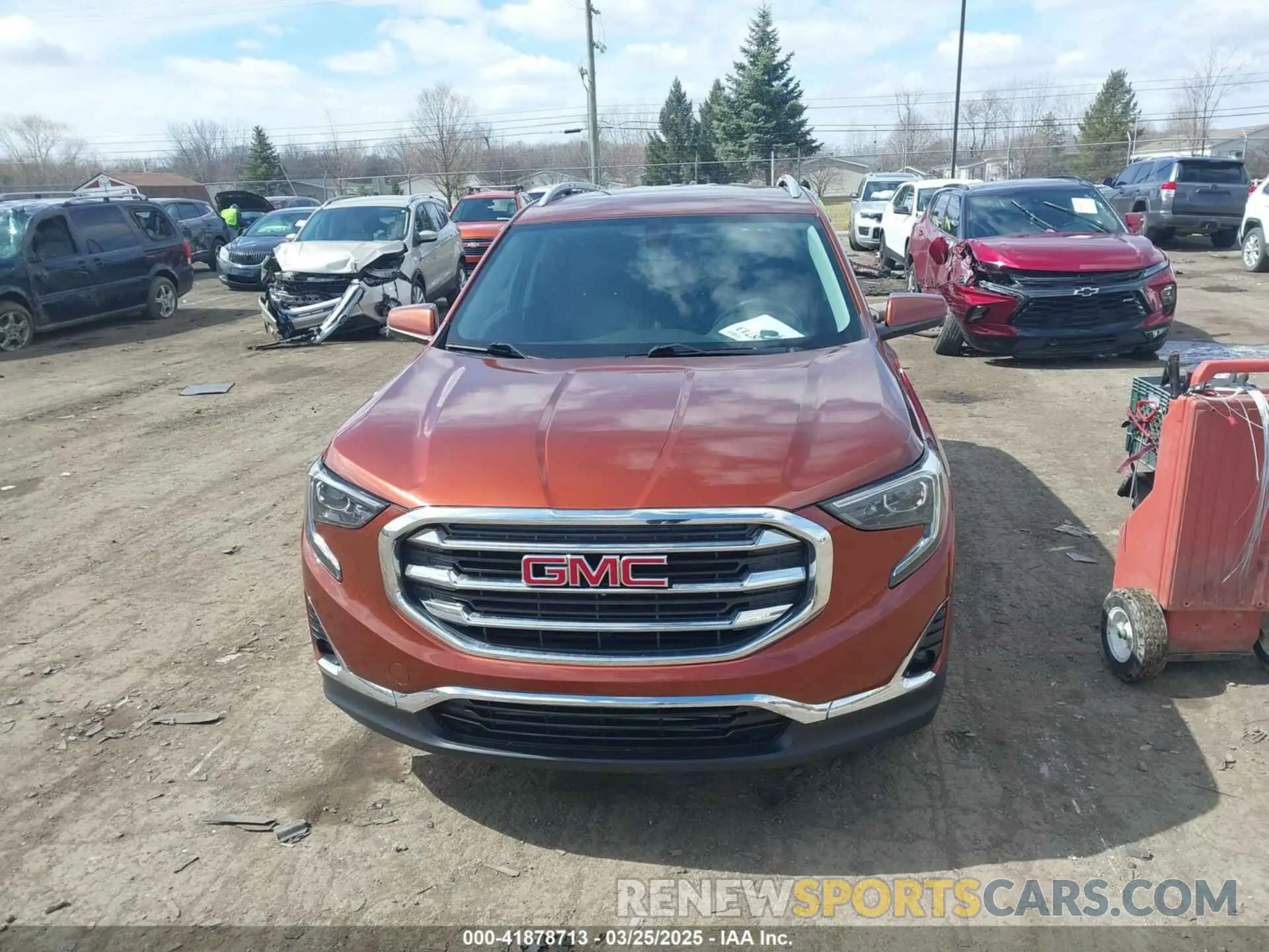 12 fotografías del automóvil dañado 3GKALPEV0KL316498 GMC TERRAIN 2019