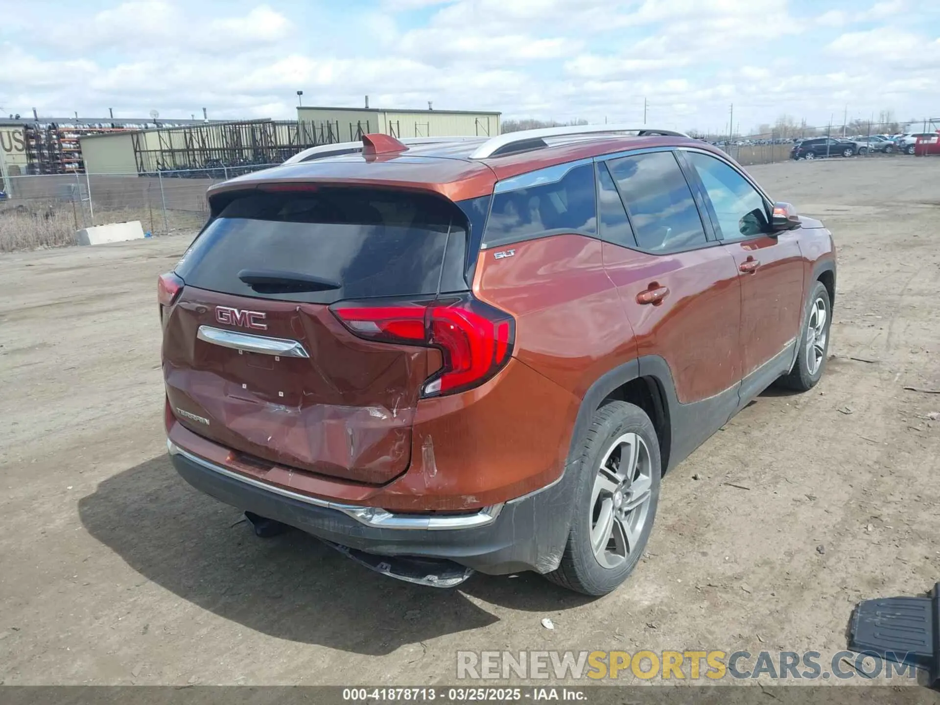 4 fotografías del automóvil dañado 3GKALPEV0KL316498 GMC TERRAIN 2019