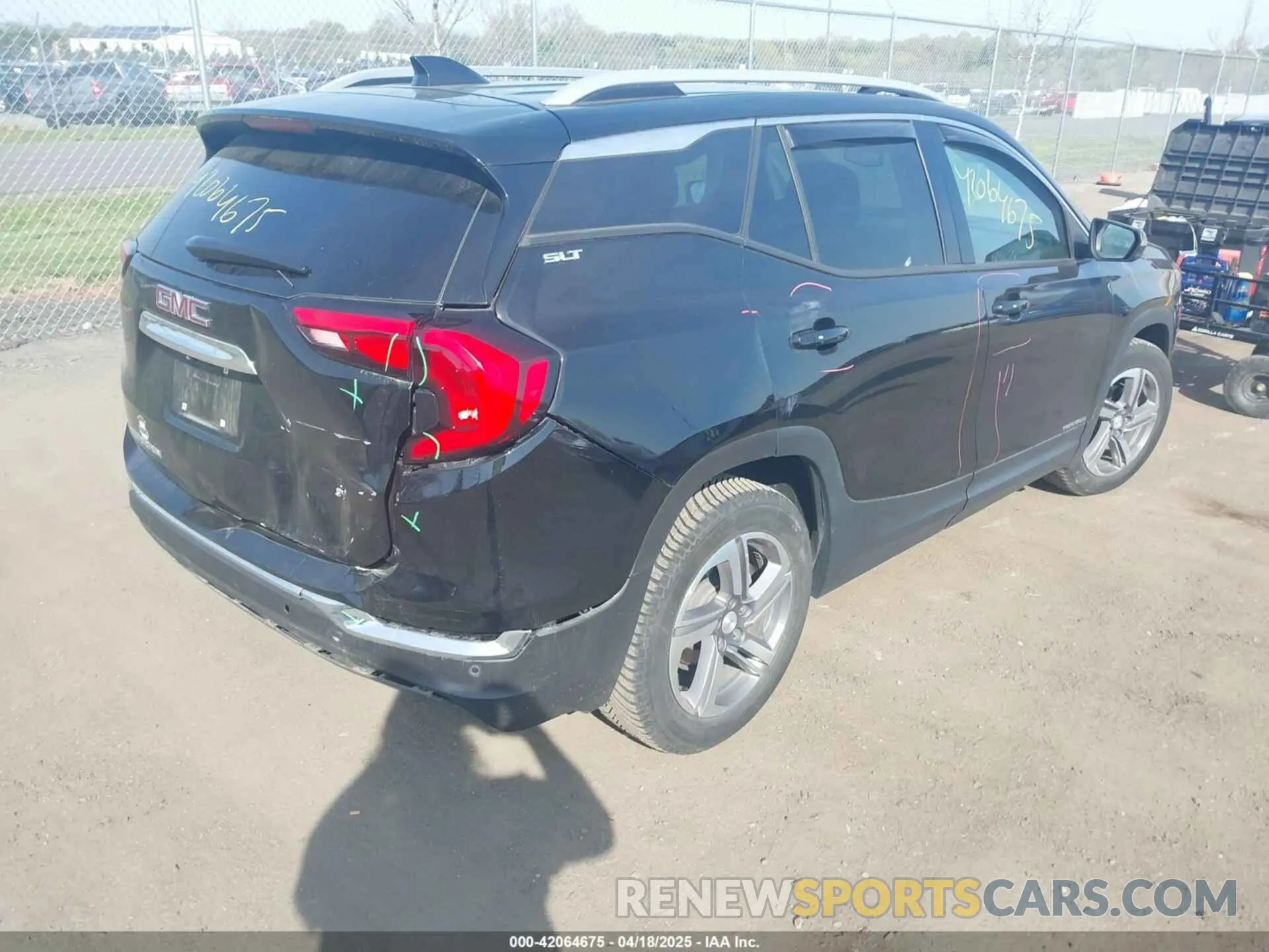 4 fotografías del automóvil dañado 3GKALPEV1KL291904 GMC TERRAIN 2019