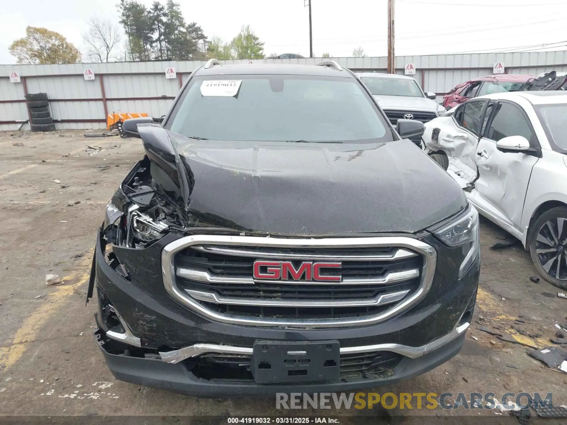 12 fotografías del automóvil dañado 3GKALPEV1KL345315 GMC TERRAIN 2019
