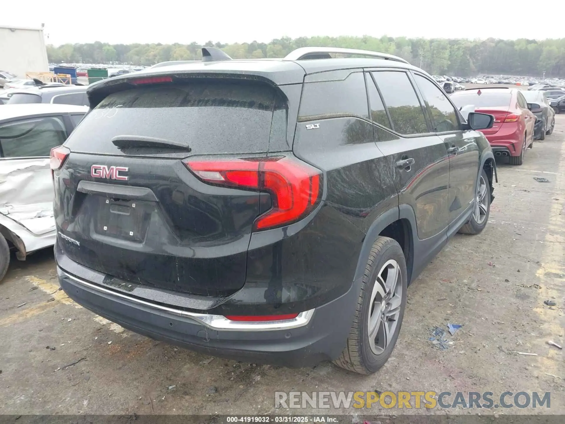 4 fotografías del automóvil dañado 3GKALPEV1KL345315 GMC TERRAIN 2019