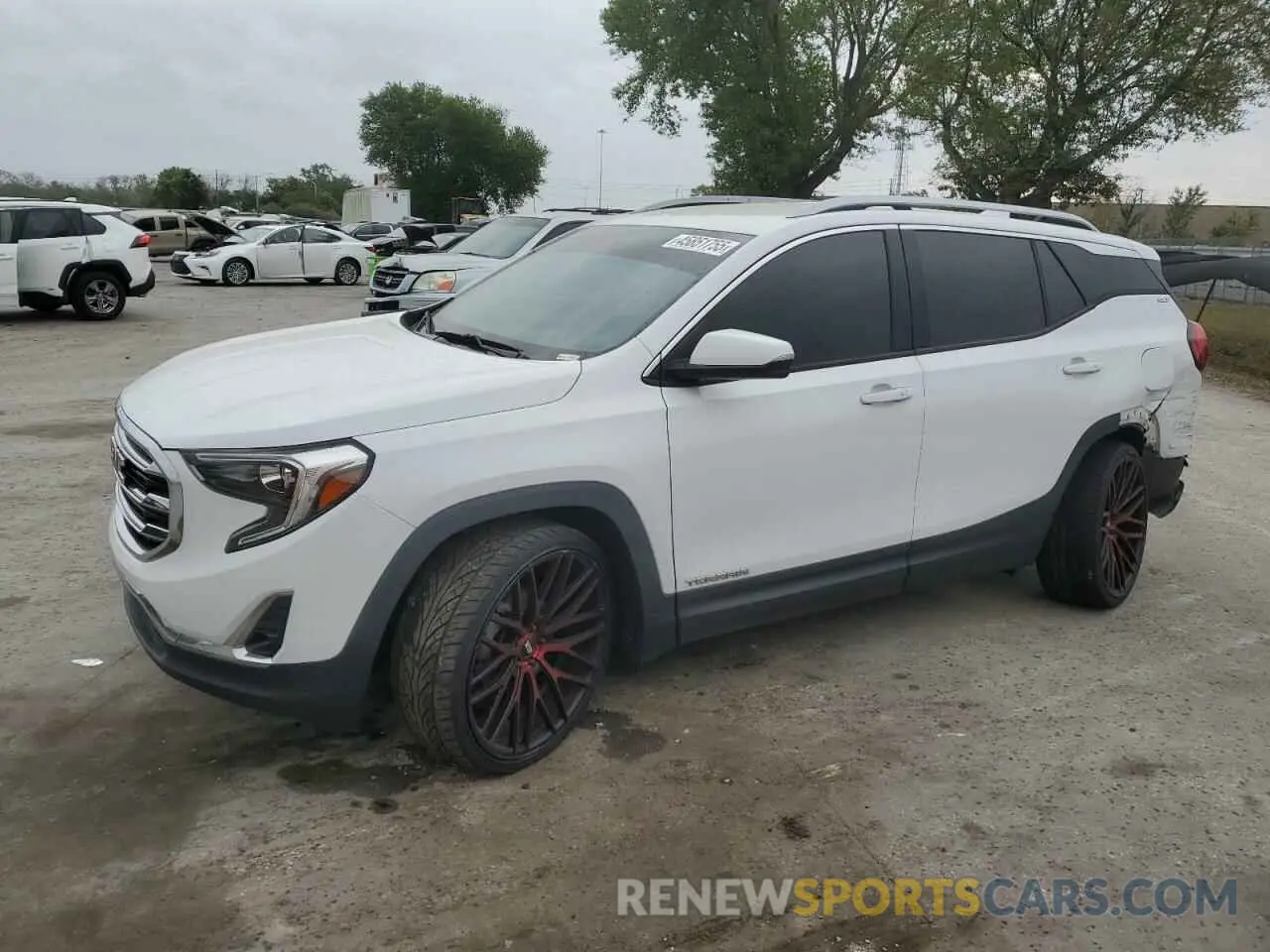 1 fotografías del automóvil dañado 3GKALPEV2KL183033 GMC TERRAIN 2019