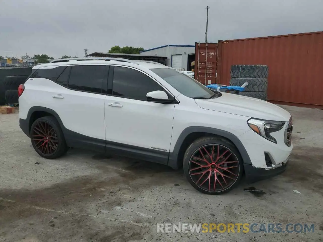 4 fotografías del automóvil dañado 3GKALPEV2KL183033 GMC TERRAIN 2019