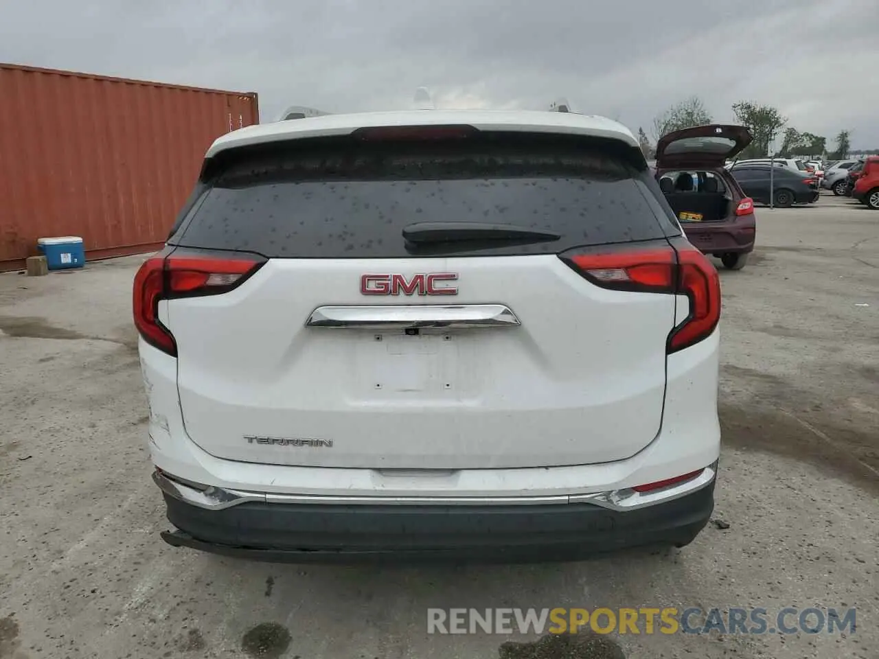 6 fotografías del automóvil dañado 3GKALPEV2KL183033 GMC TERRAIN 2019