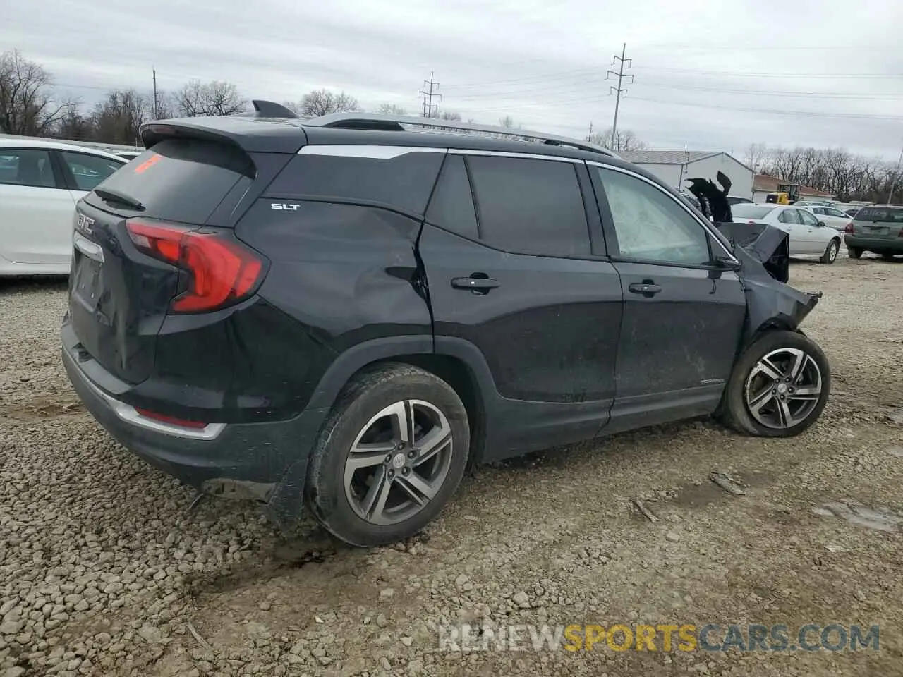 3 fotografías del automóvil dañado 3GKALPEV2KL351060 GMC TERRAIN 2019