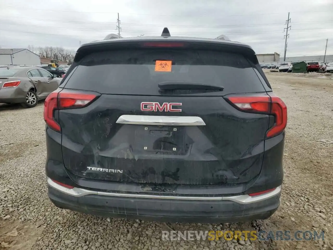 6 fotografías del automóvil dañado 3GKALPEV2KL351060 GMC TERRAIN 2019