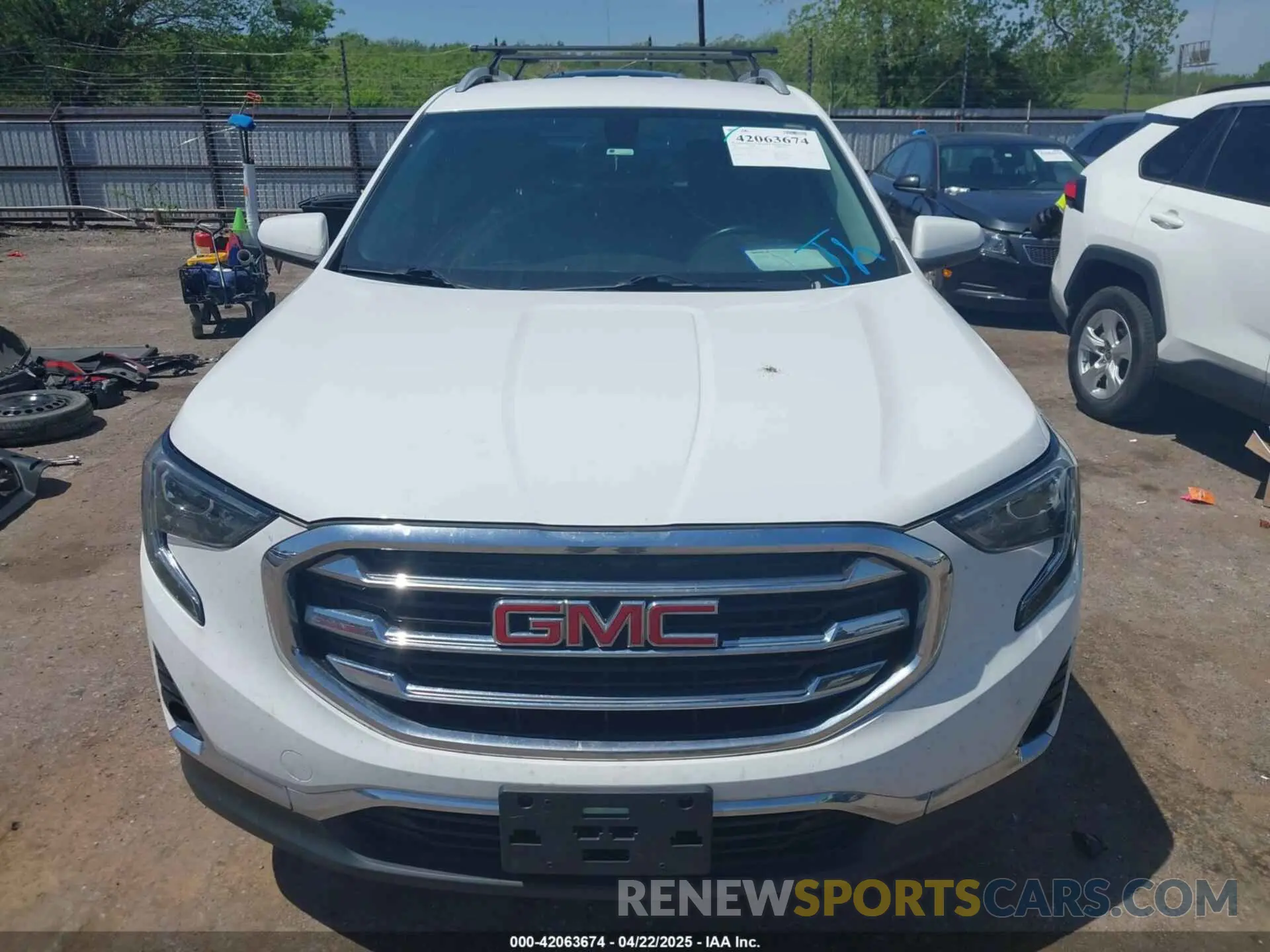 13 fotografías del automóvil dañado 3GKALPEV2KL351723 GMC TERRAIN 2019