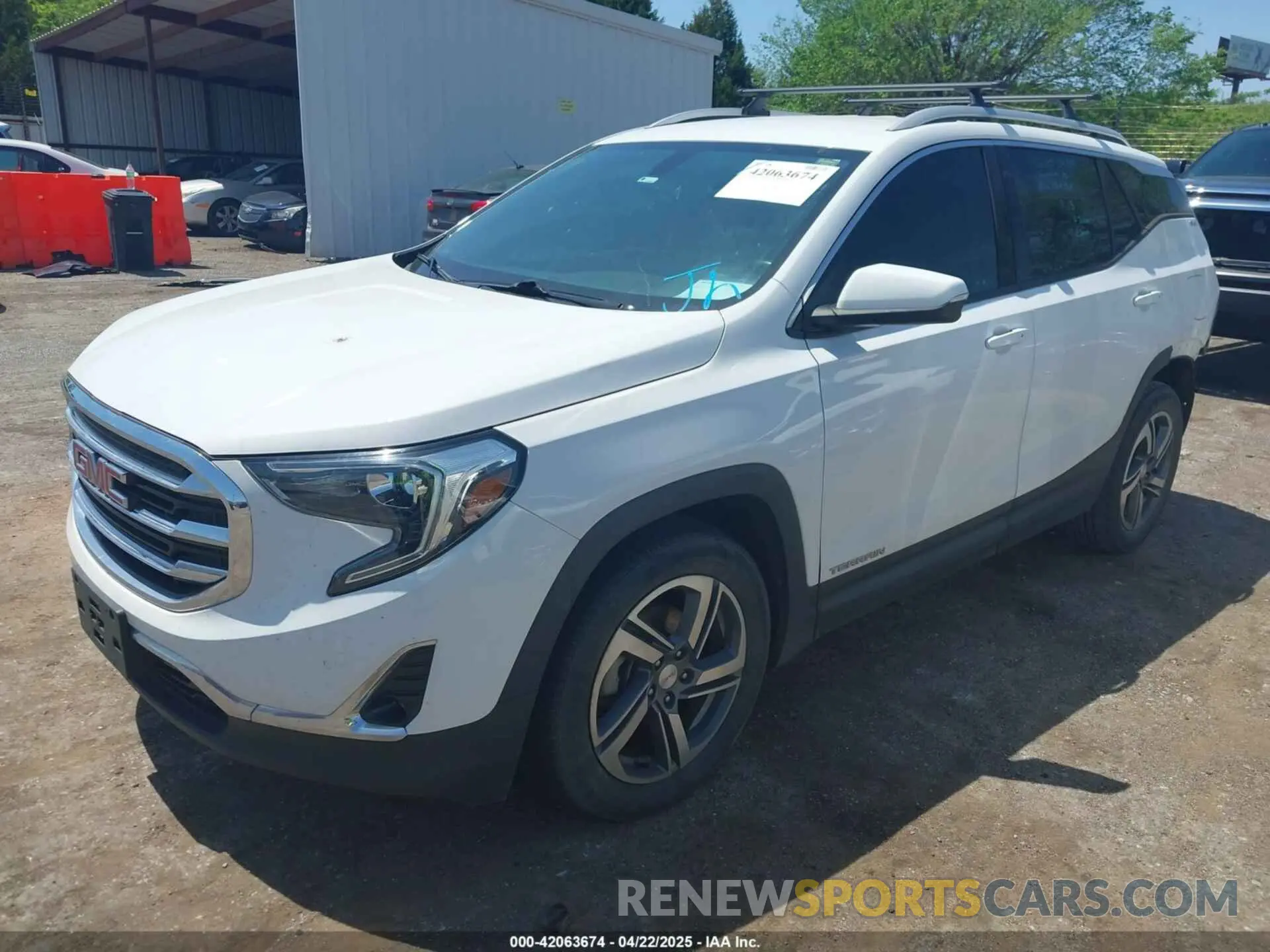 2 fotografías del automóvil dañado 3GKALPEV2KL351723 GMC TERRAIN 2019