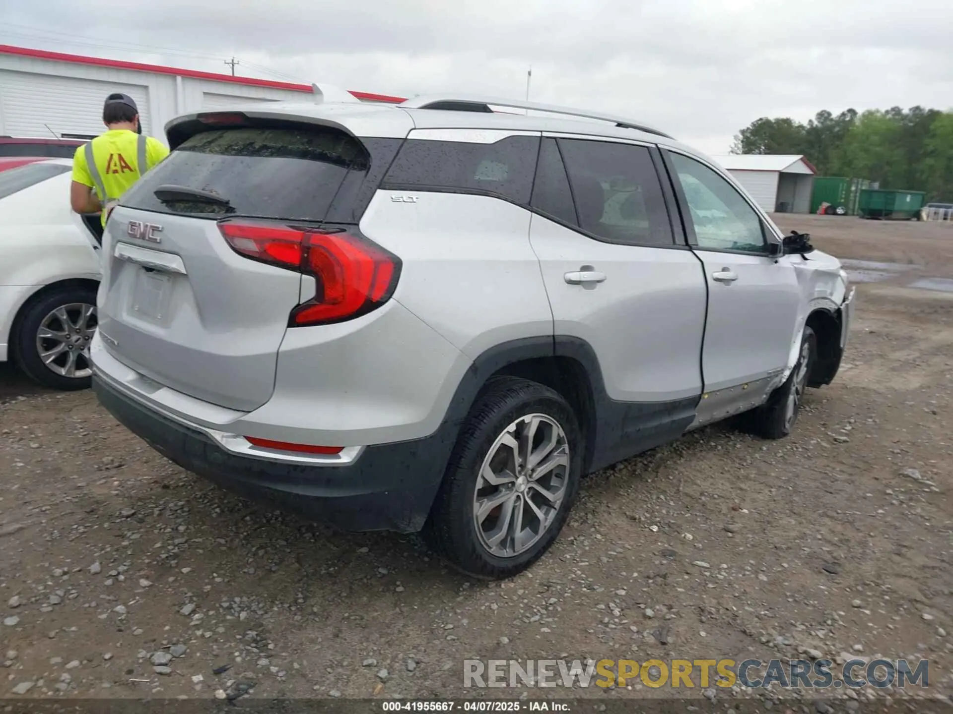 4 fotografías del automóvil dañado 3GKALPEV4KL158442 GMC TERRAIN 2019