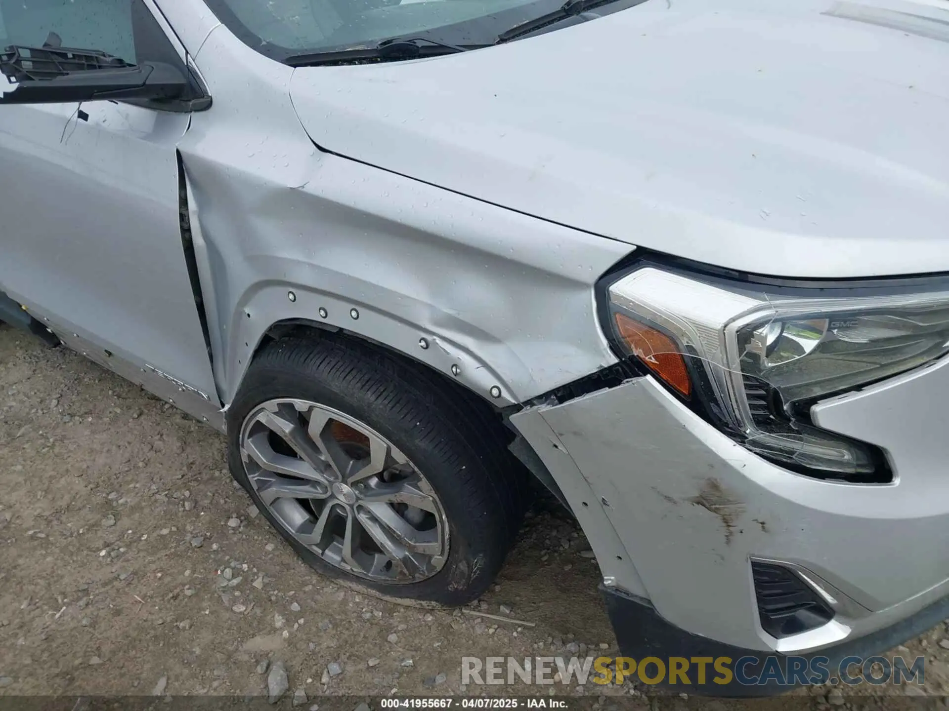 6 fotografías del automóvil dañado 3GKALPEV4KL158442 GMC TERRAIN 2019