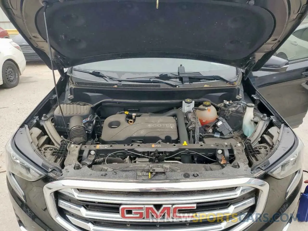 12 fotografías del automóvil dañado 3GKALPEV4KL343302 GMC TERRAIN 2019