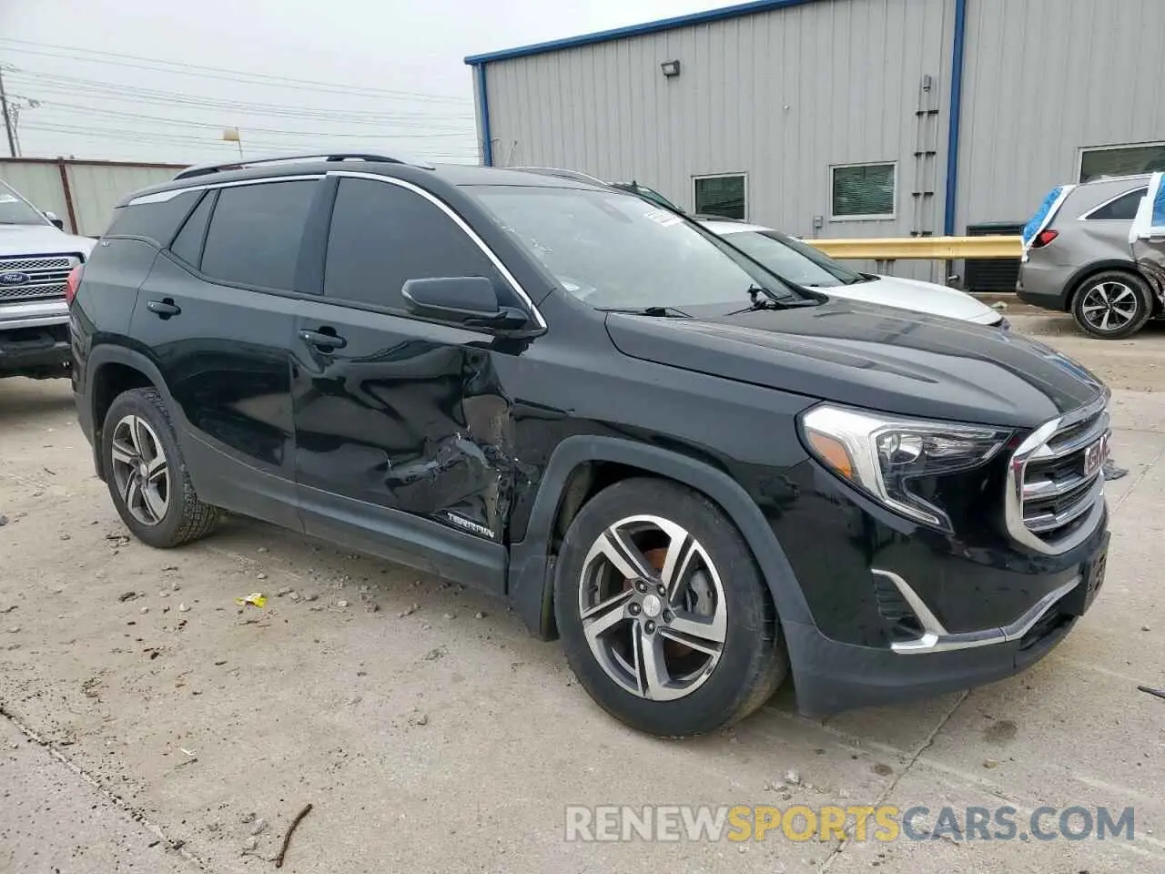 4 fotografías del automóvil dañado 3GKALPEV4KL343302 GMC TERRAIN 2019