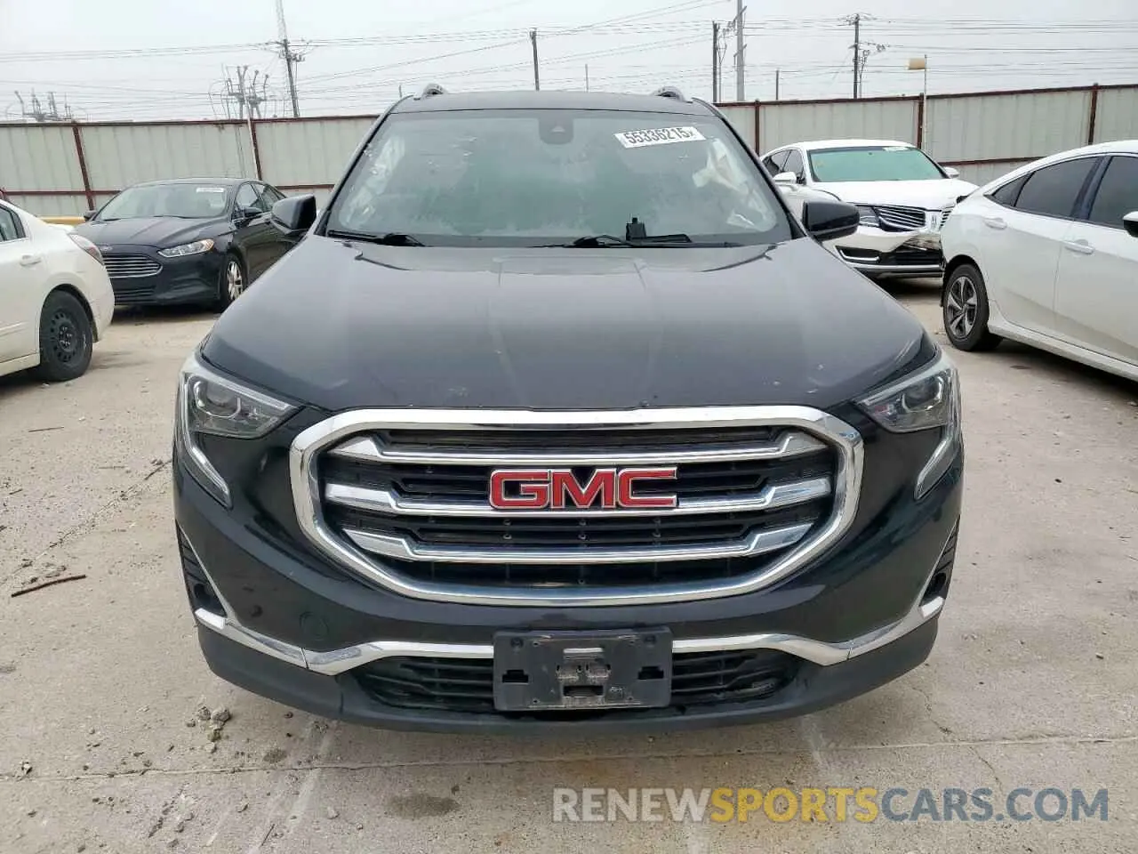 5 fotografías del automóvil dañado 3GKALPEV4KL343302 GMC TERRAIN 2019