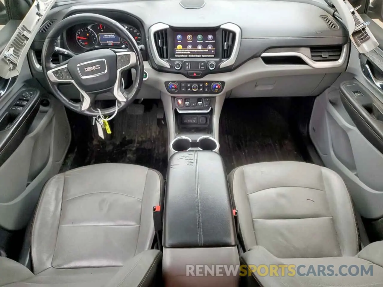 8 fotografías del automóvil dañado 3GKALPEV4KL343302 GMC TERRAIN 2019