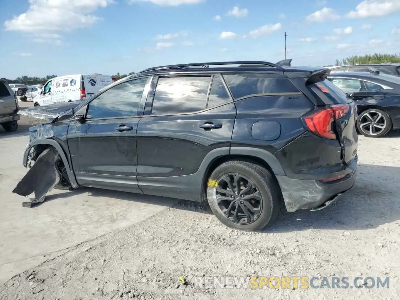 2 fotografías del automóvil dañado 3GKALPEV5KL122811 GMC TERRAIN 2019