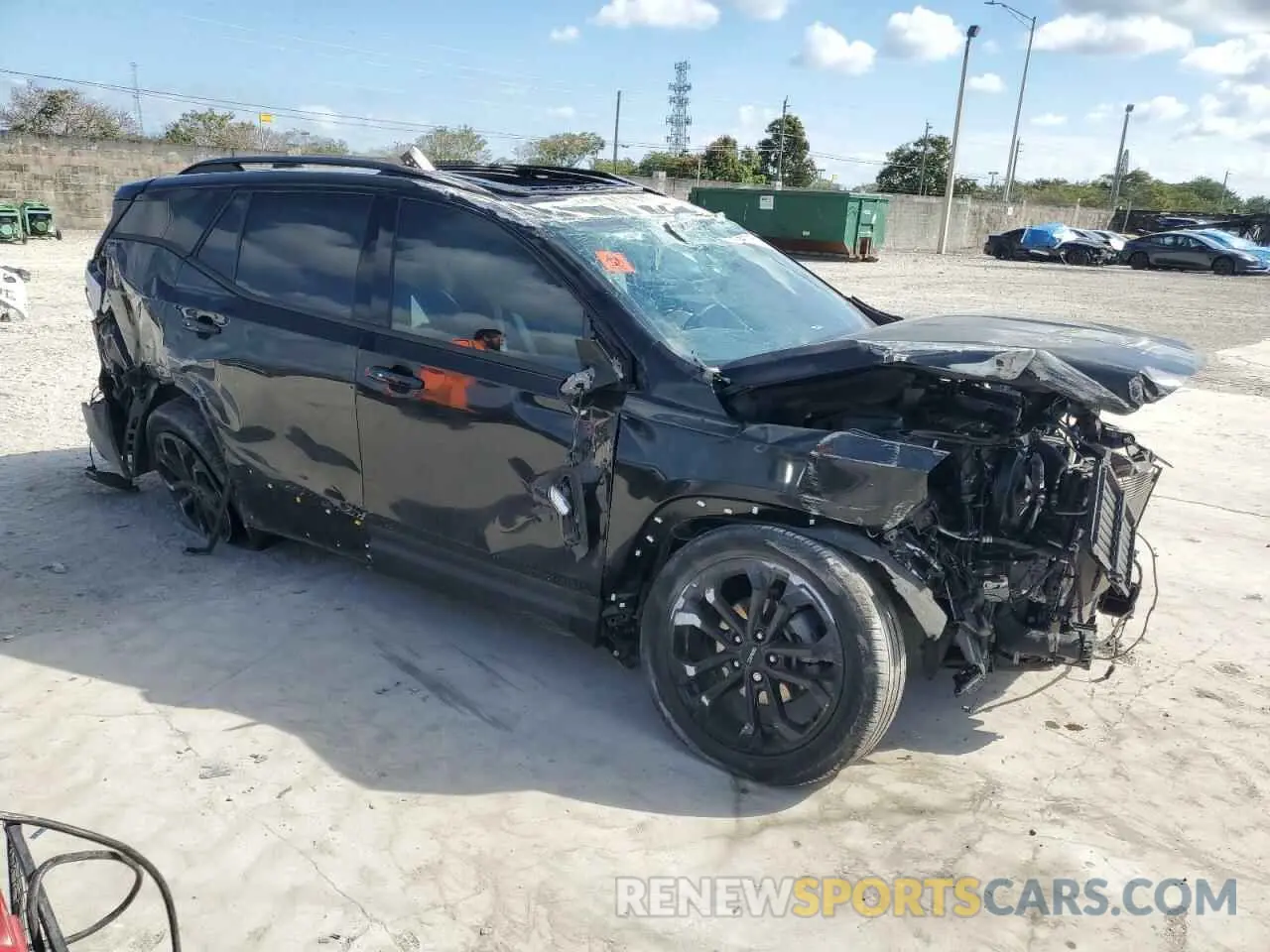 4 fotografías del automóvil dañado 3GKALPEV5KL122811 GMC TERRAIN 2019