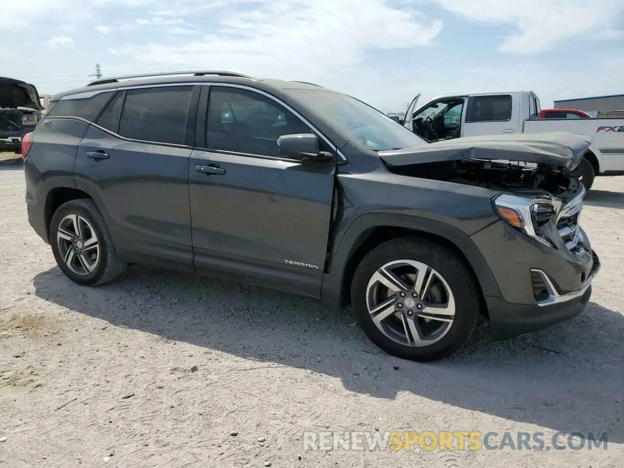 4 fotografías del automóvil dañado 3GKALPEV5KL173614 GMC TERRAIN 2019