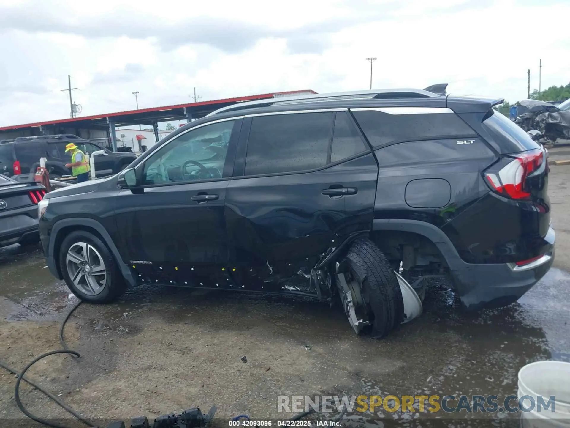 14 fotografías del automóvil dañado 3GKALPEV6KL193242 GMC TERRAIN 2019