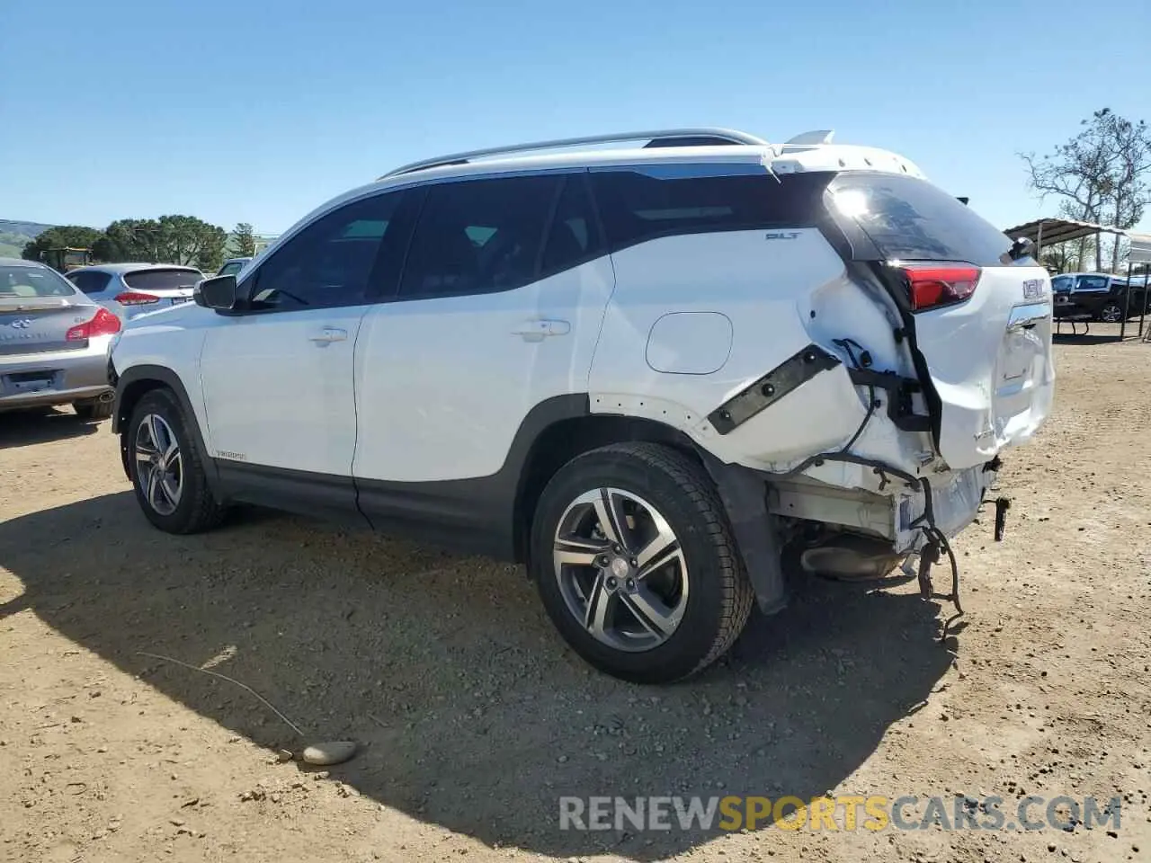 2 fotografías del automóvil dañado 3GKALPEV6KL235585 GMC TERRAIN 2019