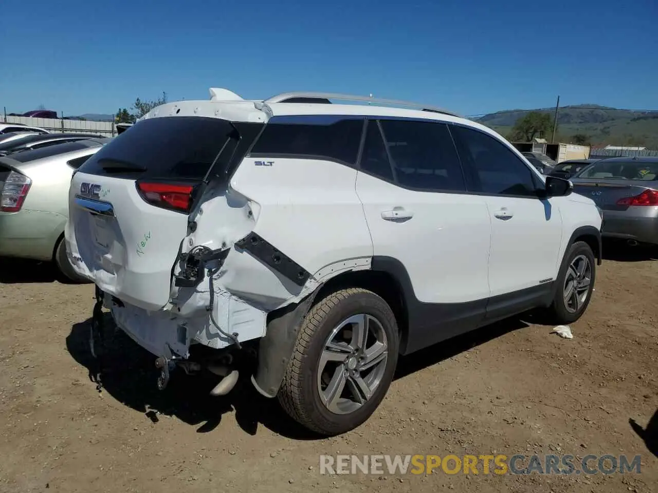 3 fotografías del automóvil dañado 3GKALPEV6KL235585 GMC TERRAIN 2019
