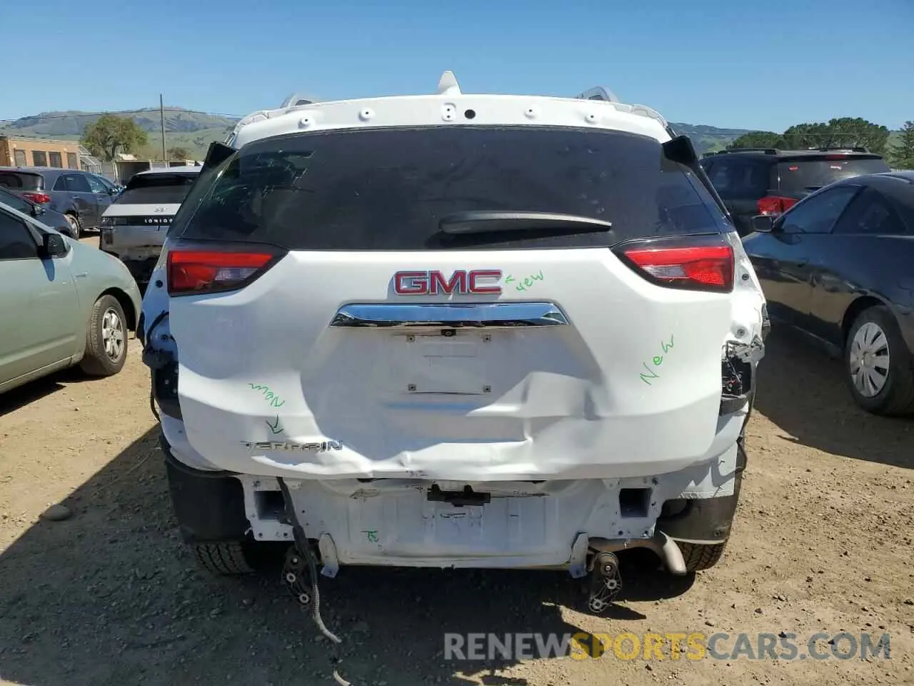6 fotografías del automóvil dañado 3GKALPEV6KL235585 GMC TERRAIN 2019