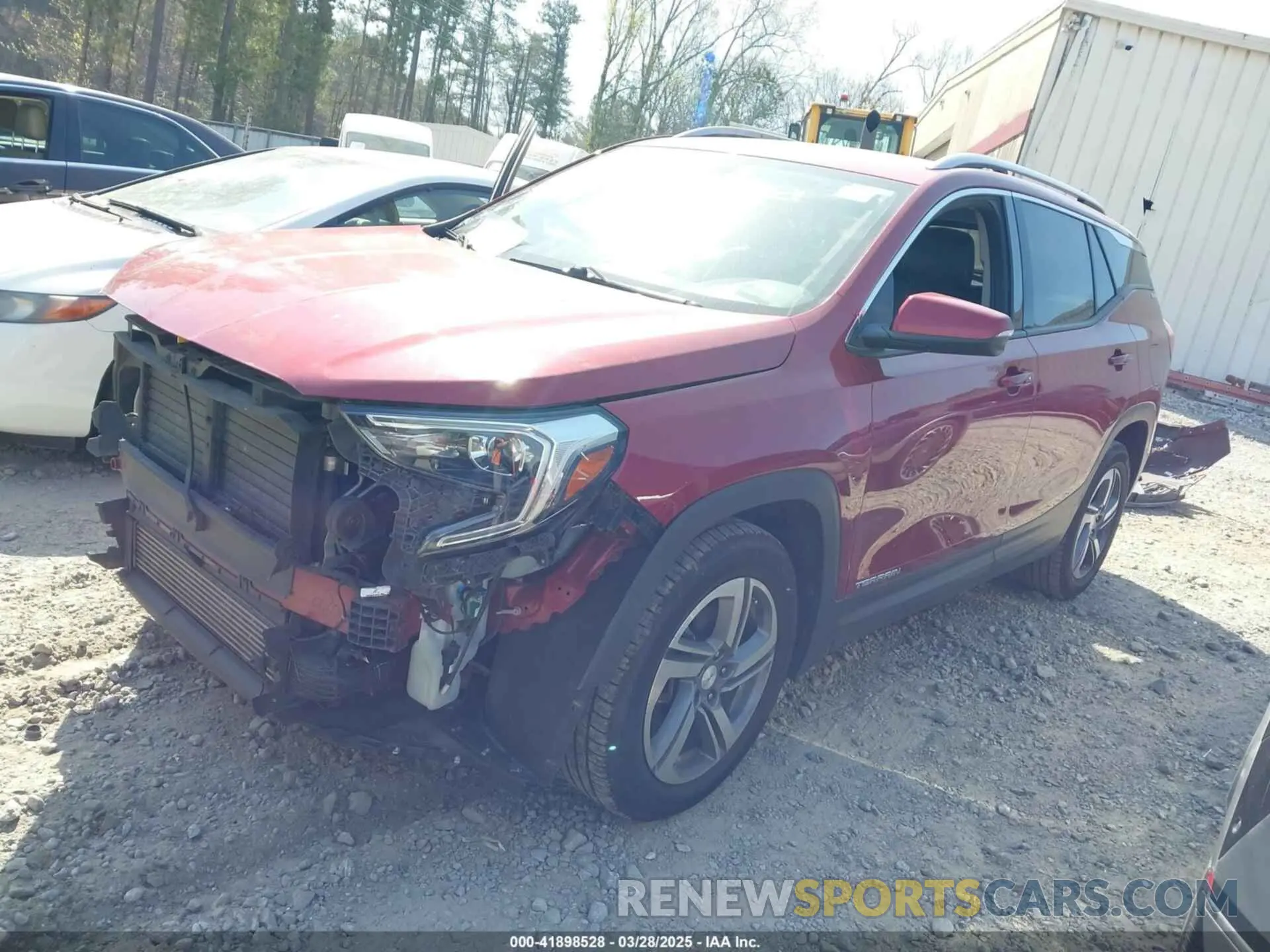 2 fotografías del automóvil dañado 3GKALPEV6KL338490 GMC TERRAIN 2019