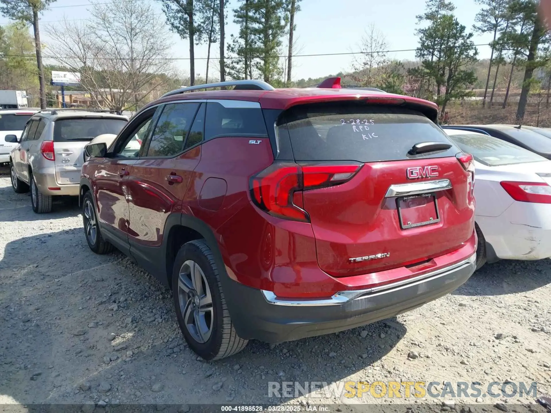 3 fotografías del automóvil dañado 3GKALPEV6KL338490 GMC TERRAIN 2019