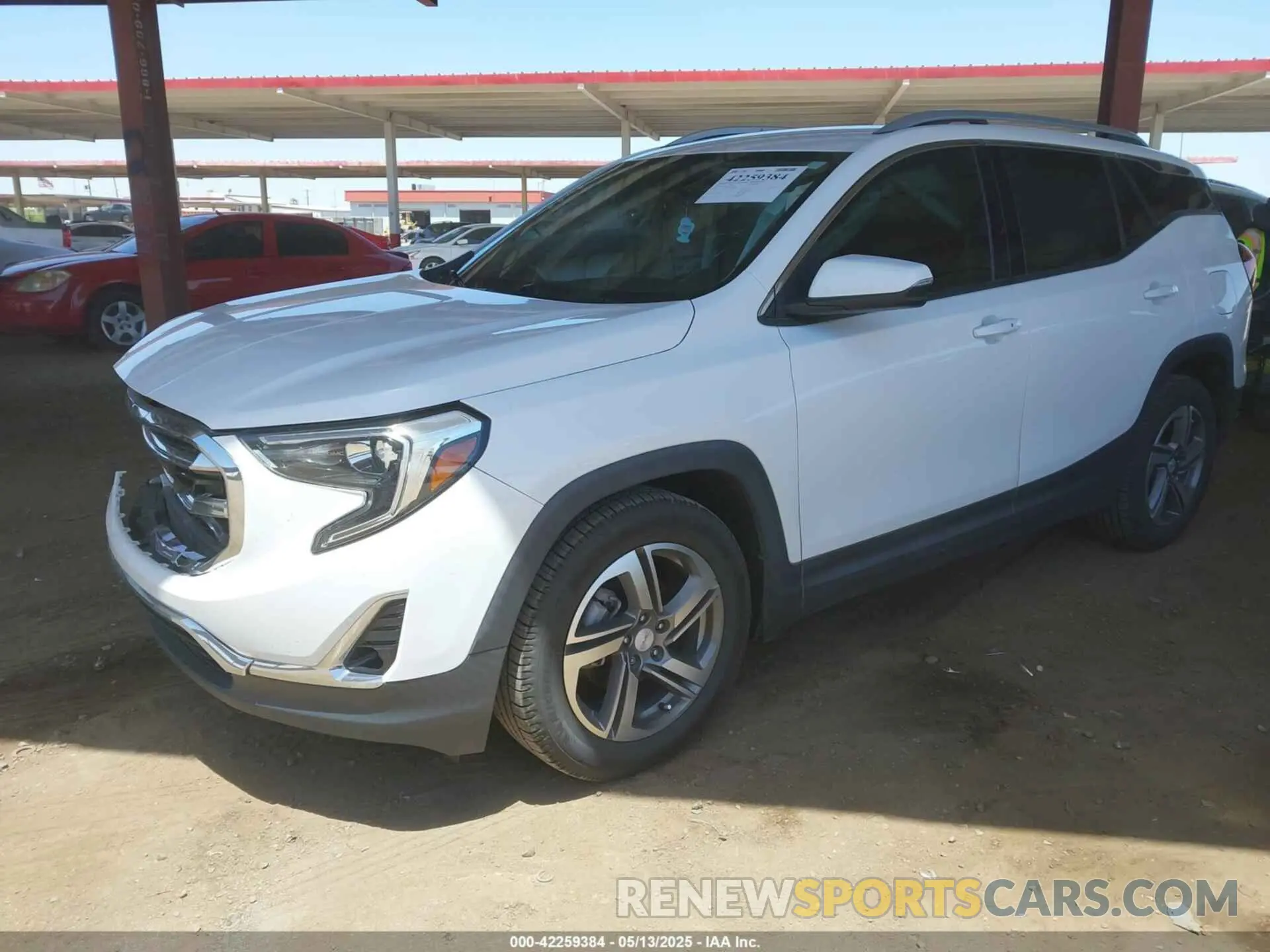 2 fotografías del automóvil dañado 3GKALPEV7KL373846 GMC TERRAIN 2019