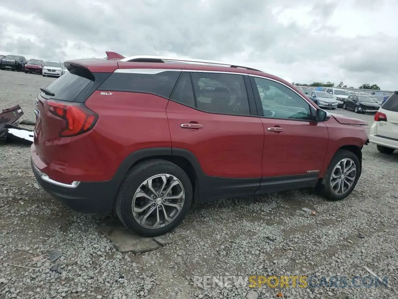 3 fotografías del automóvil dañado 3GKALPEV8KL258916 GMC TERRAIN 2019