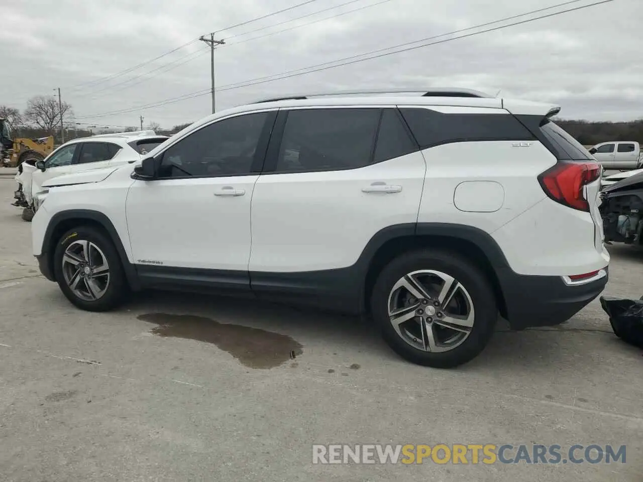 2 fotografías del automóvil dañado 3GKALPEV8KL327619 GMC TERRAIN 2019