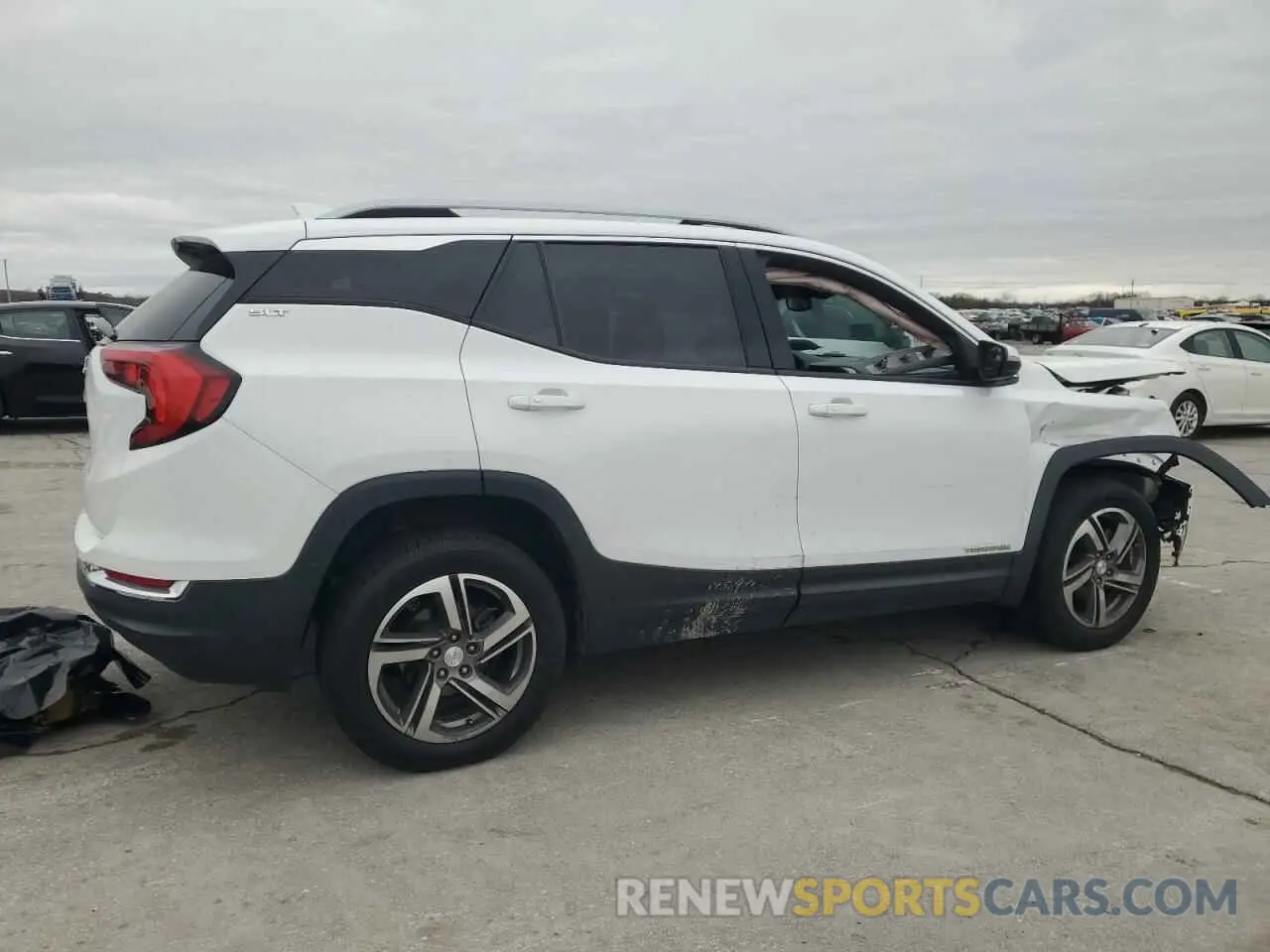3 fotografías del automóvil dañado 3GKALPEV8KL327619 GMC TERRAIN 2019