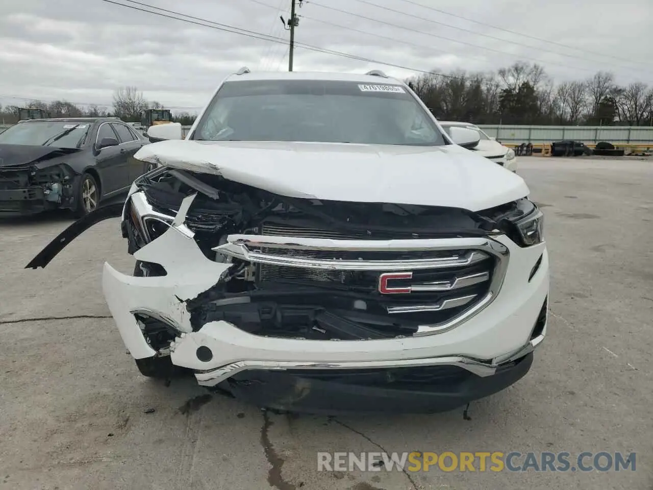 5 fotografías del automóvil dañado 3GKALPEV8KL327619 GMC TERRAIN 2019