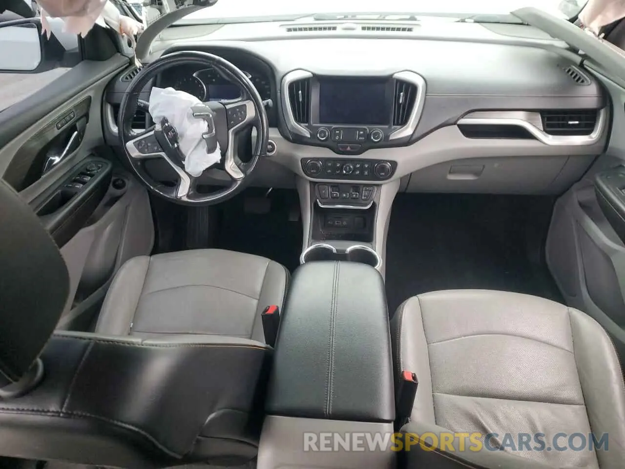 8 fotografías del automóvil dañado 3GKALPEV8KL327619 GMC TERRAIN 2019